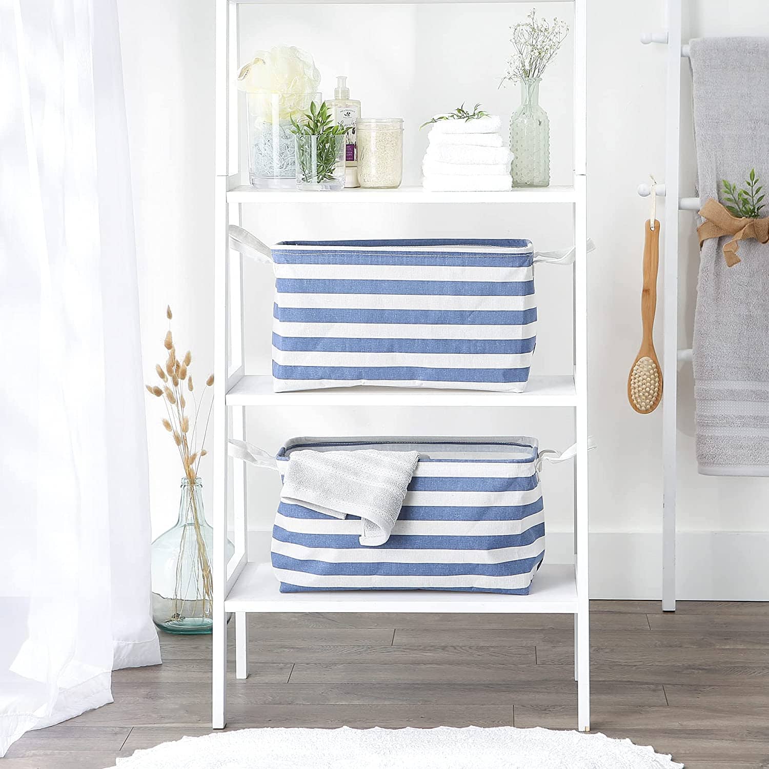 DII&#xAE; Striped Laundry Bins, 2ct.