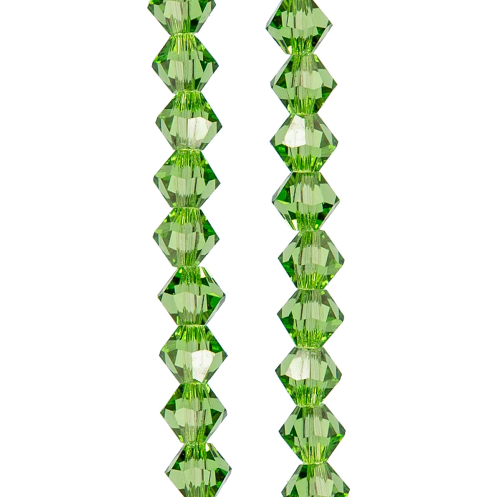 12 Pack: Preciosa® Czech Crystal Bicone Beads, 4mm by Bead Landing™