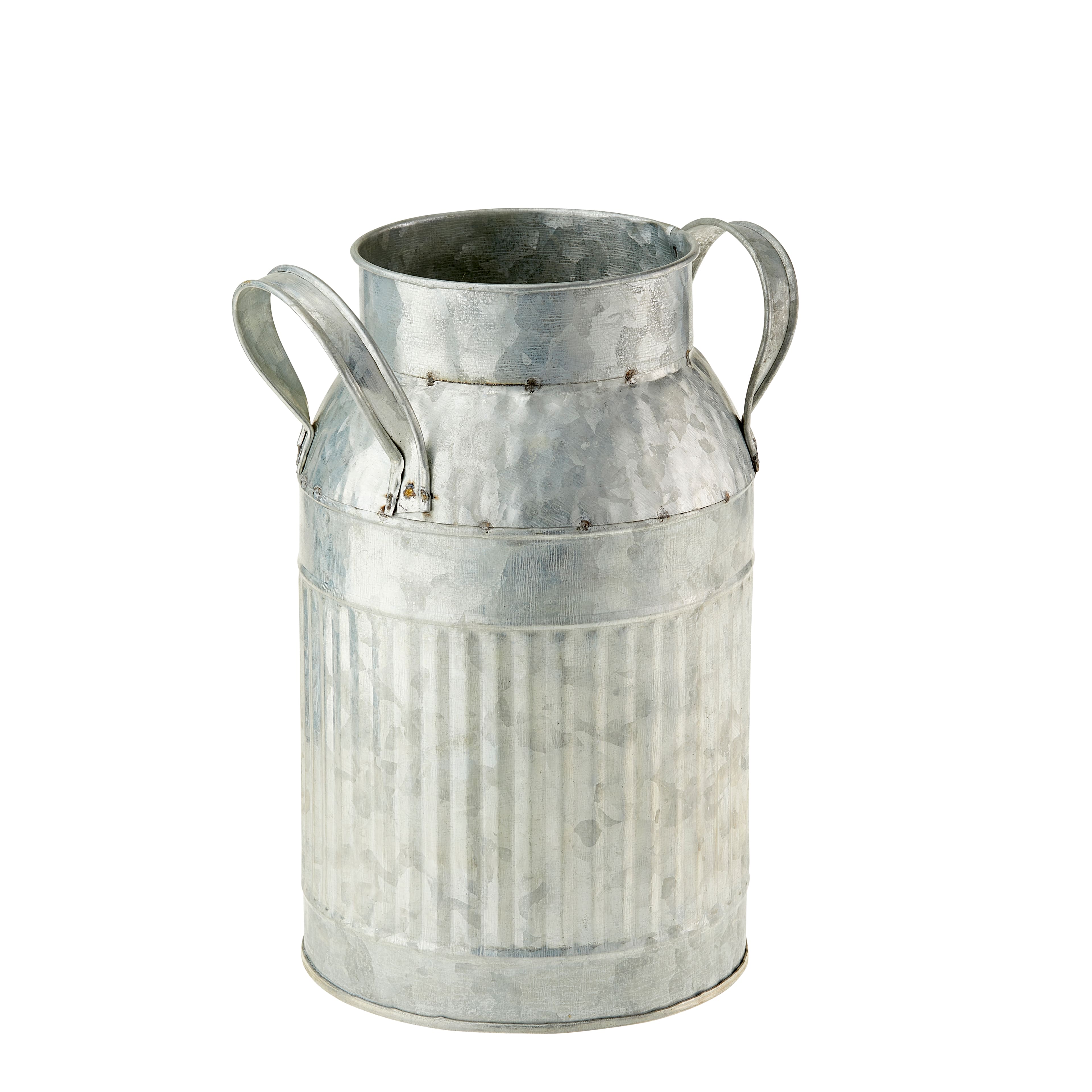 8" Galvanized Decorative Milk Jug by Ashland®