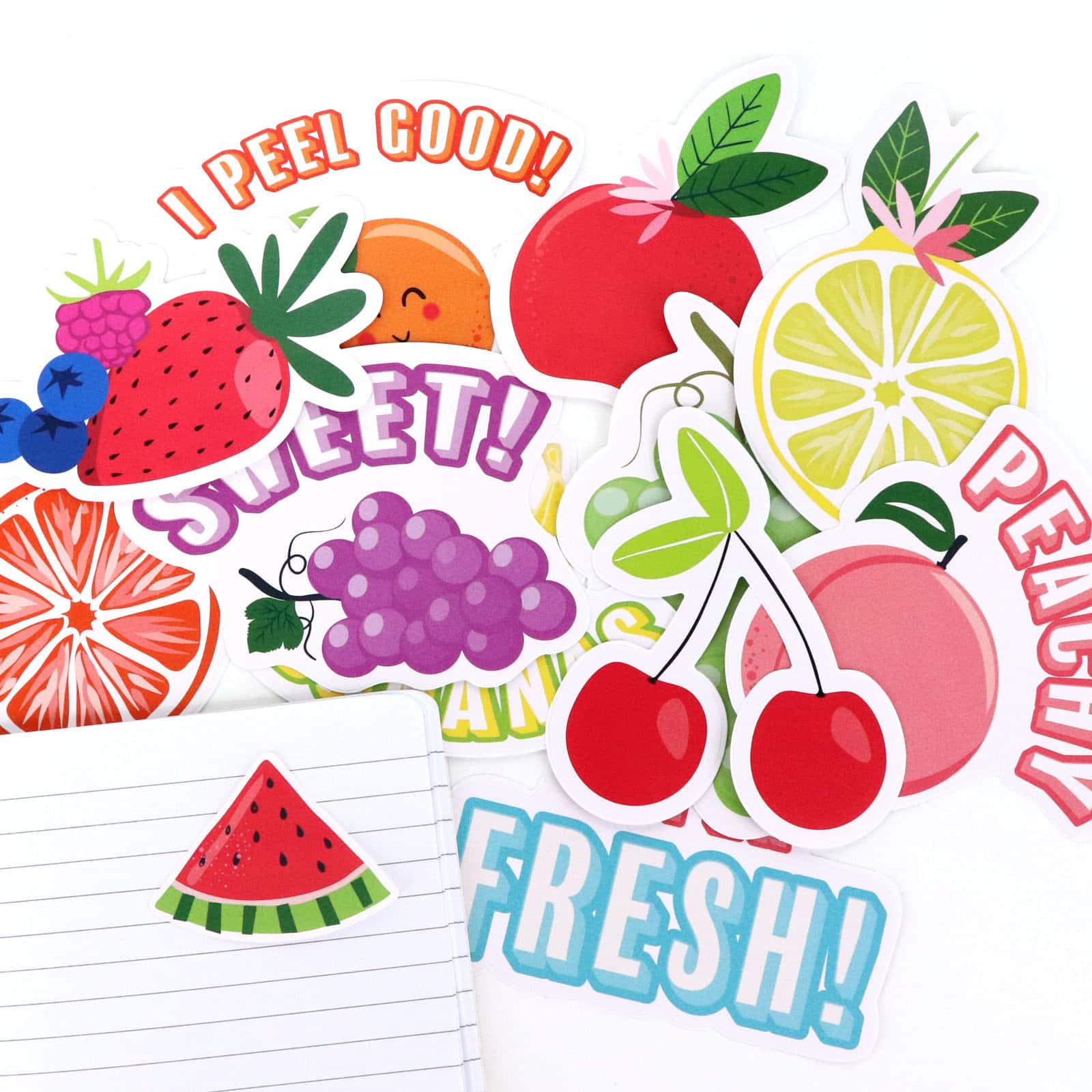 Vinyl Diecut Fruit Sticker Set by Recollections&#x2122;