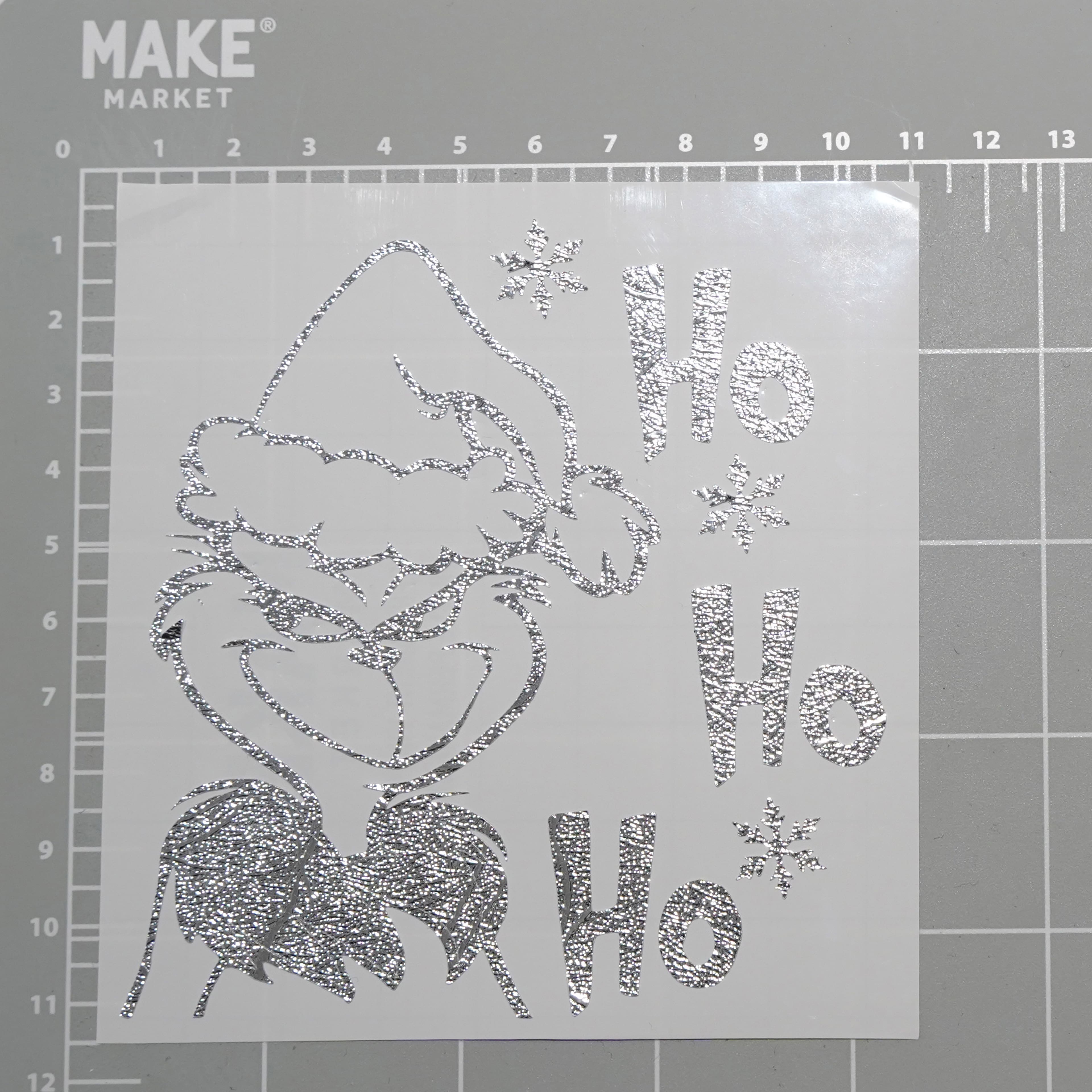 12 Pack: Textured Metallic Permanent Vinyl by Make Market®