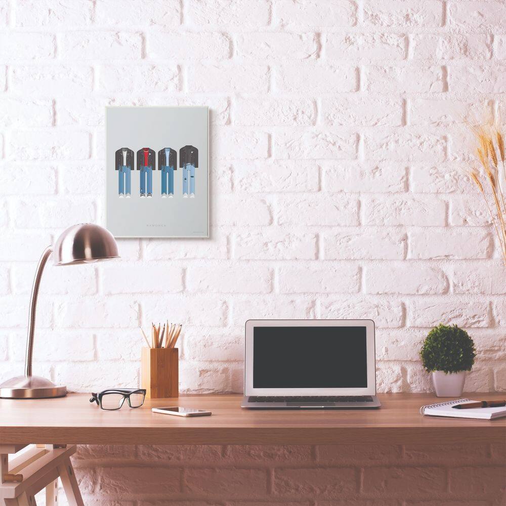 Stupell Industries Ramones Wooden Wall Plaque