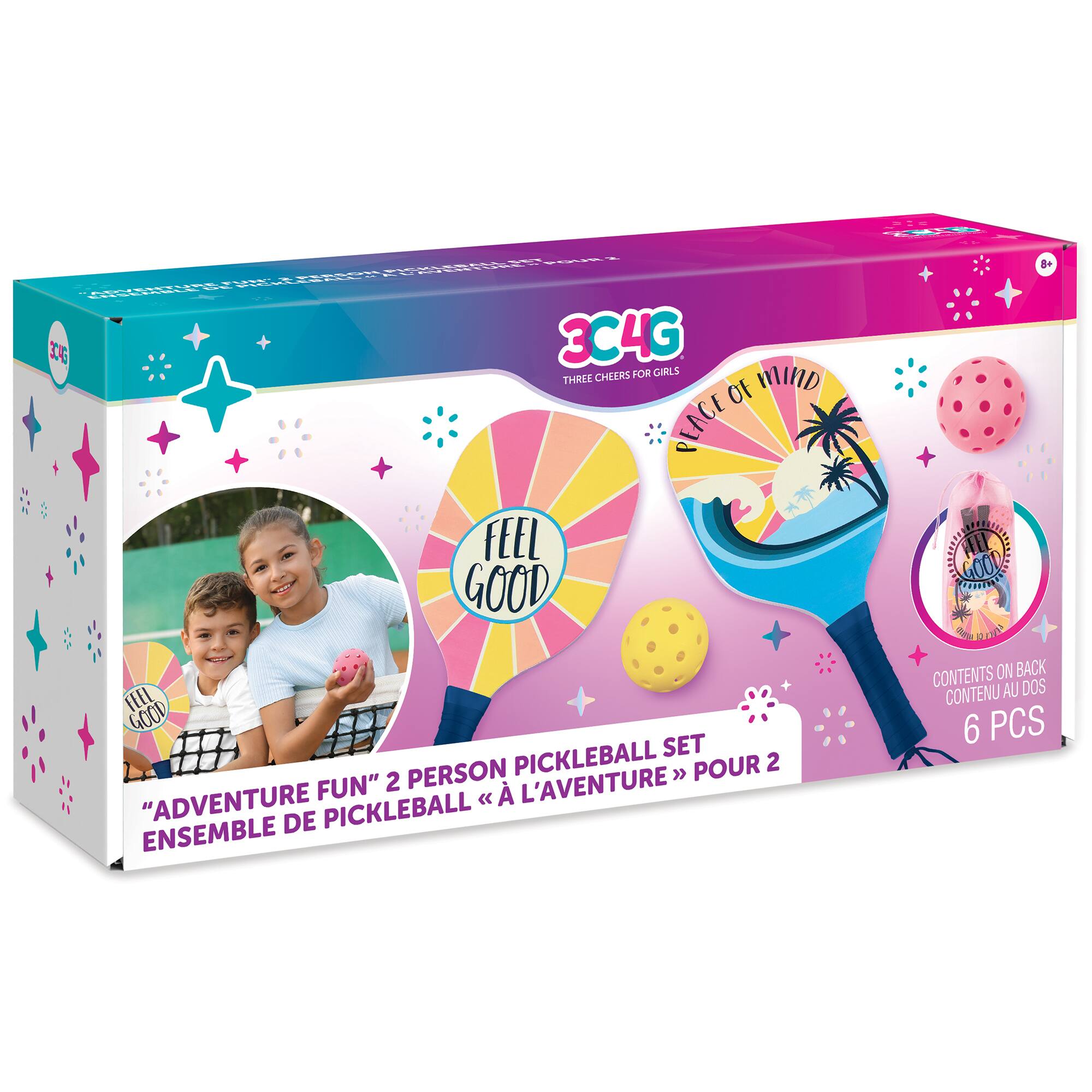 Make It Real 3C4G: Adventure Fun Pickleball Set