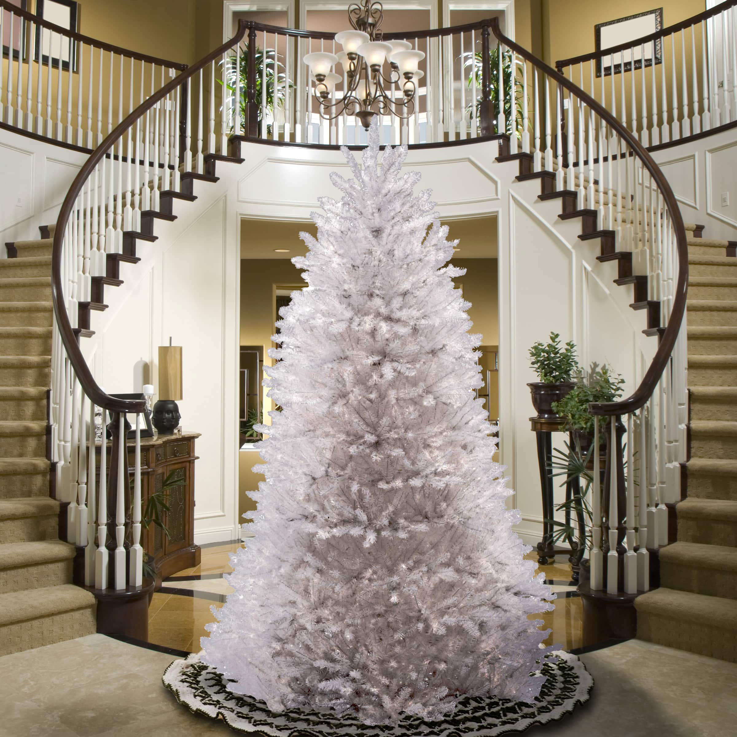 7ft. Unlit Dunhill&#xAE; White Fir Artificial Christmas Tree