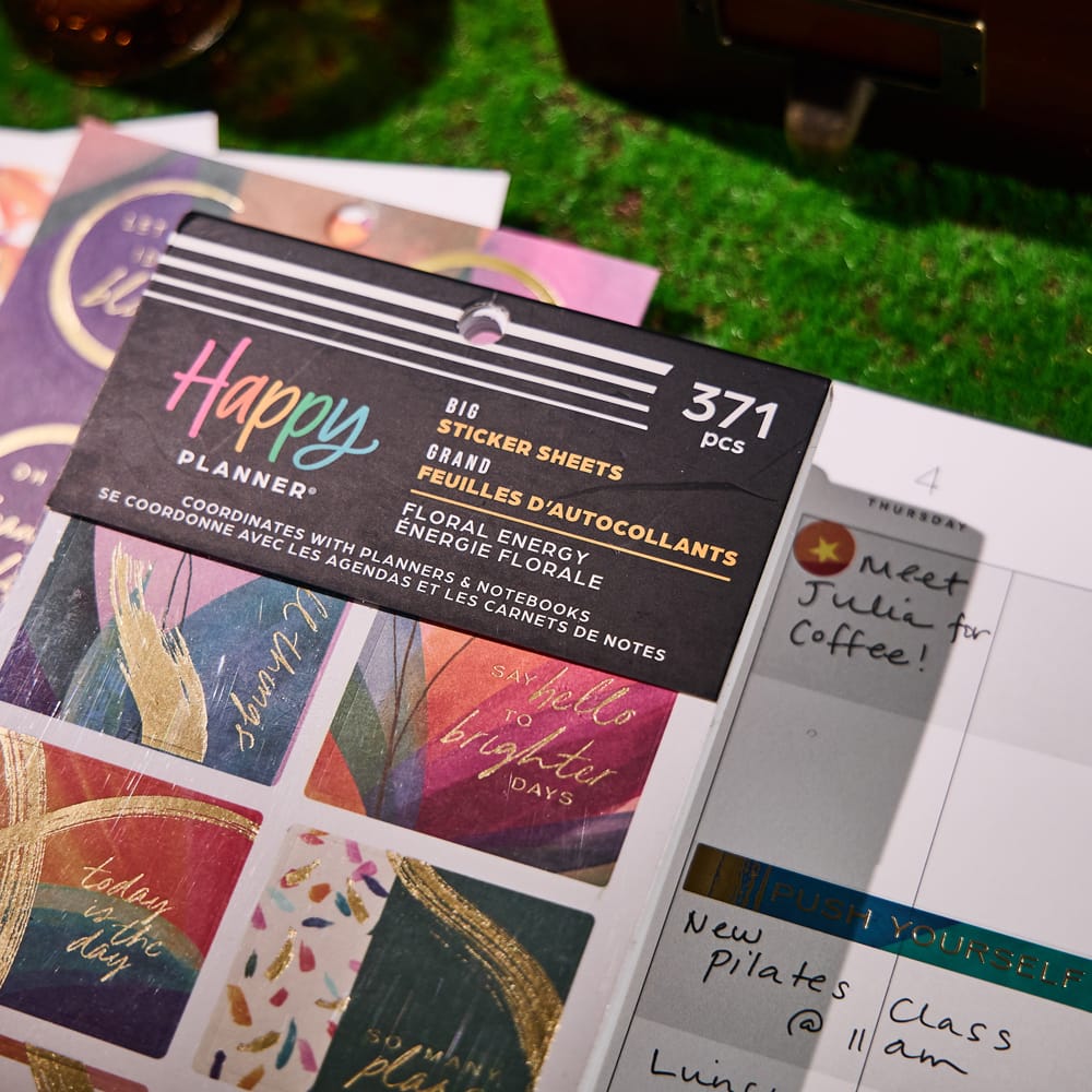 The Big Happy Planner&#xAE; Floral Energy