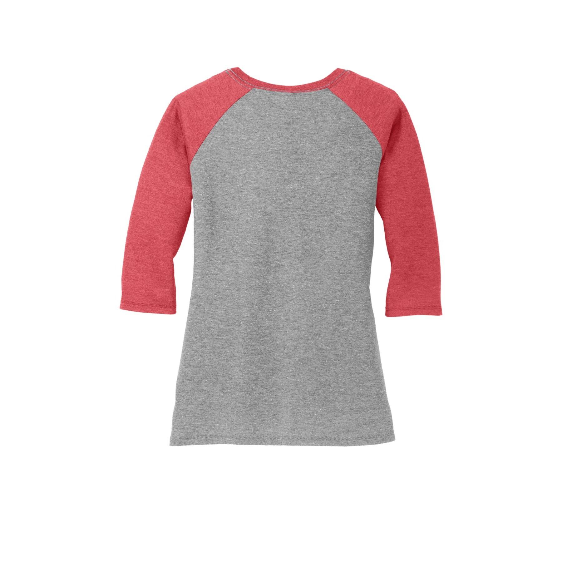 District&#xAE; Women&#x27;s Perfect Tri&#xAE; 3/4-Sleeve Raglan Adult T-Shirt