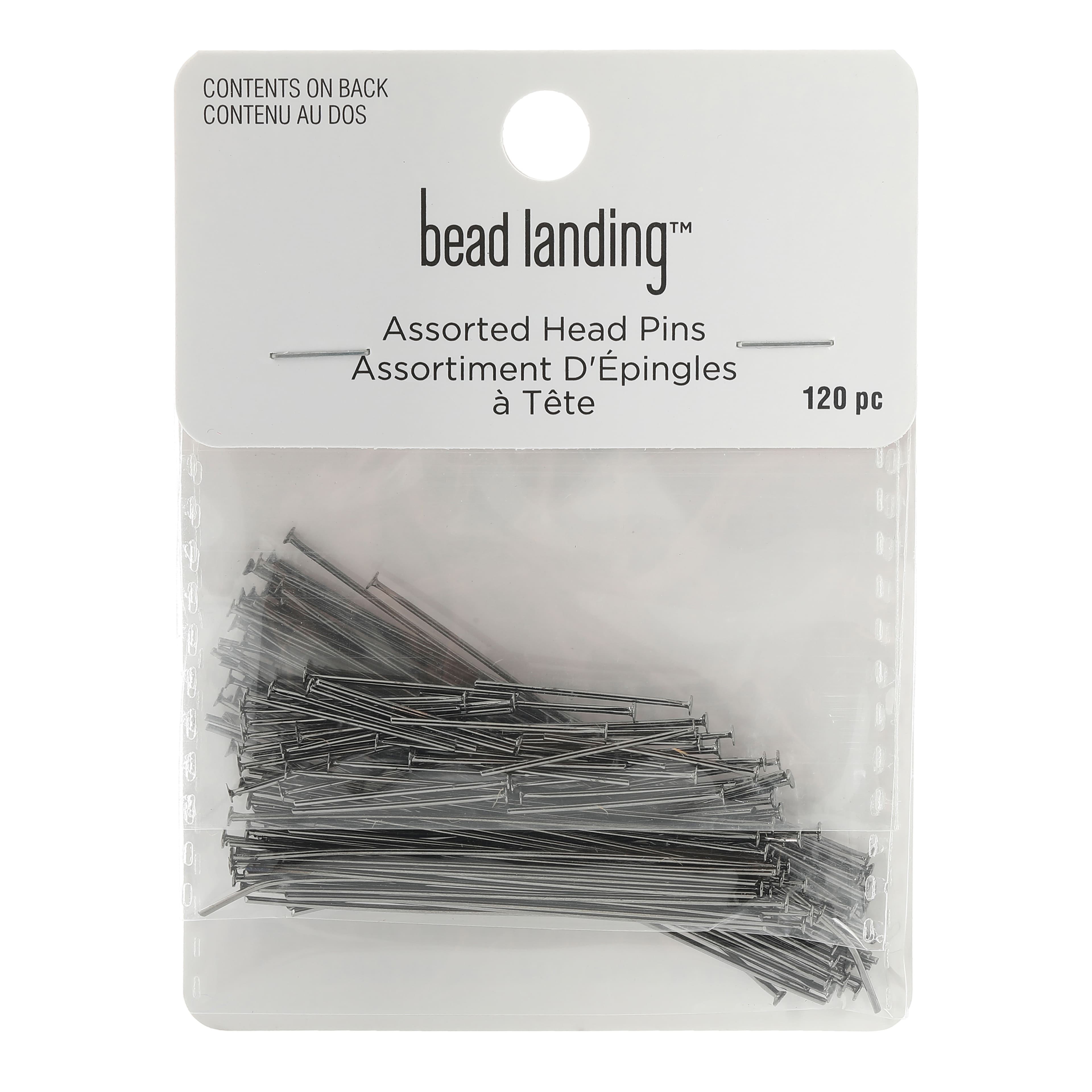 12 Packs: 120 ct. (1,440 total) Mixed Head Pins by Bead Landing™