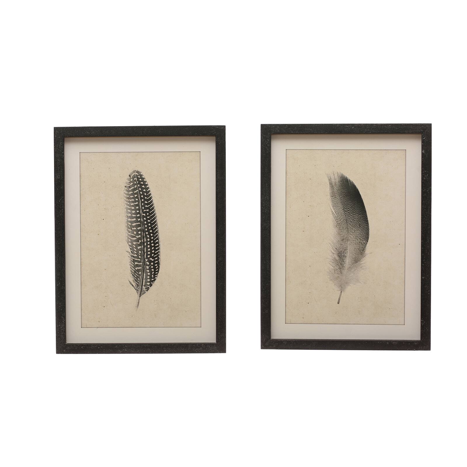 Assorted Feather Art Wood Wall Signs By Ashland Michaels