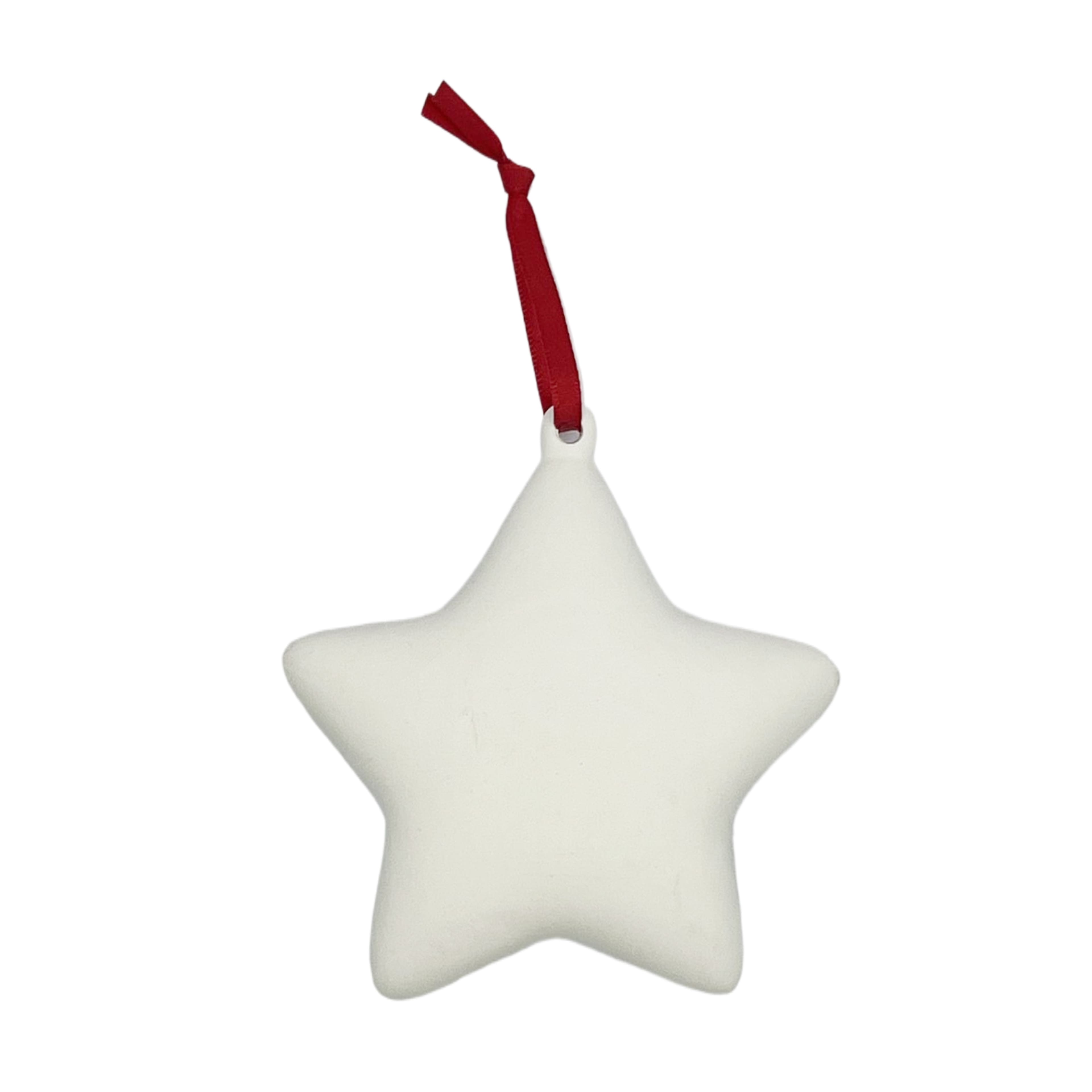 4&#x22; DIY Ceramic 3D Star Ornament by Make Market&#xAE;
