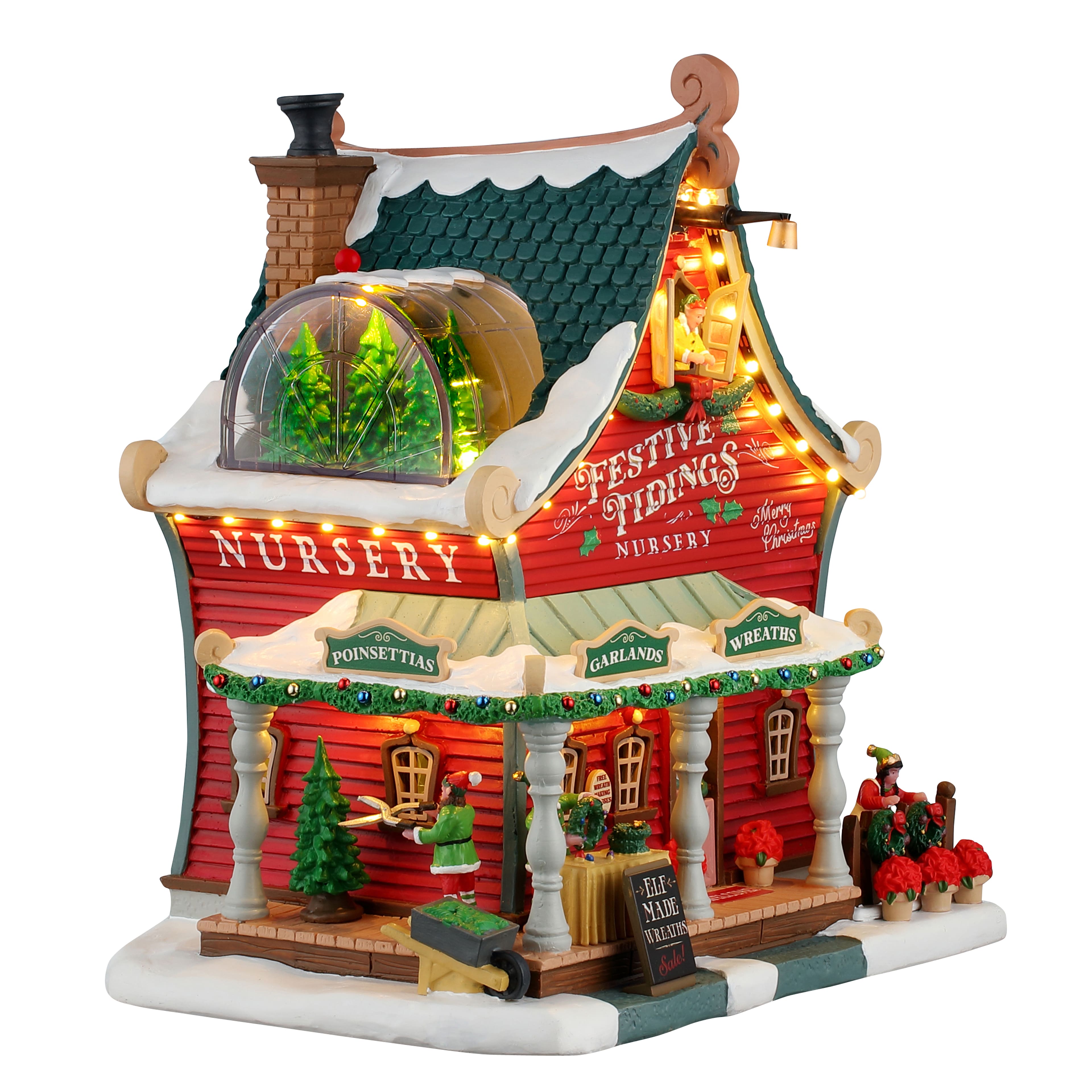 Lemax&#xAE; Santa&#x27;s Wonderland Festive Tidings Nursery