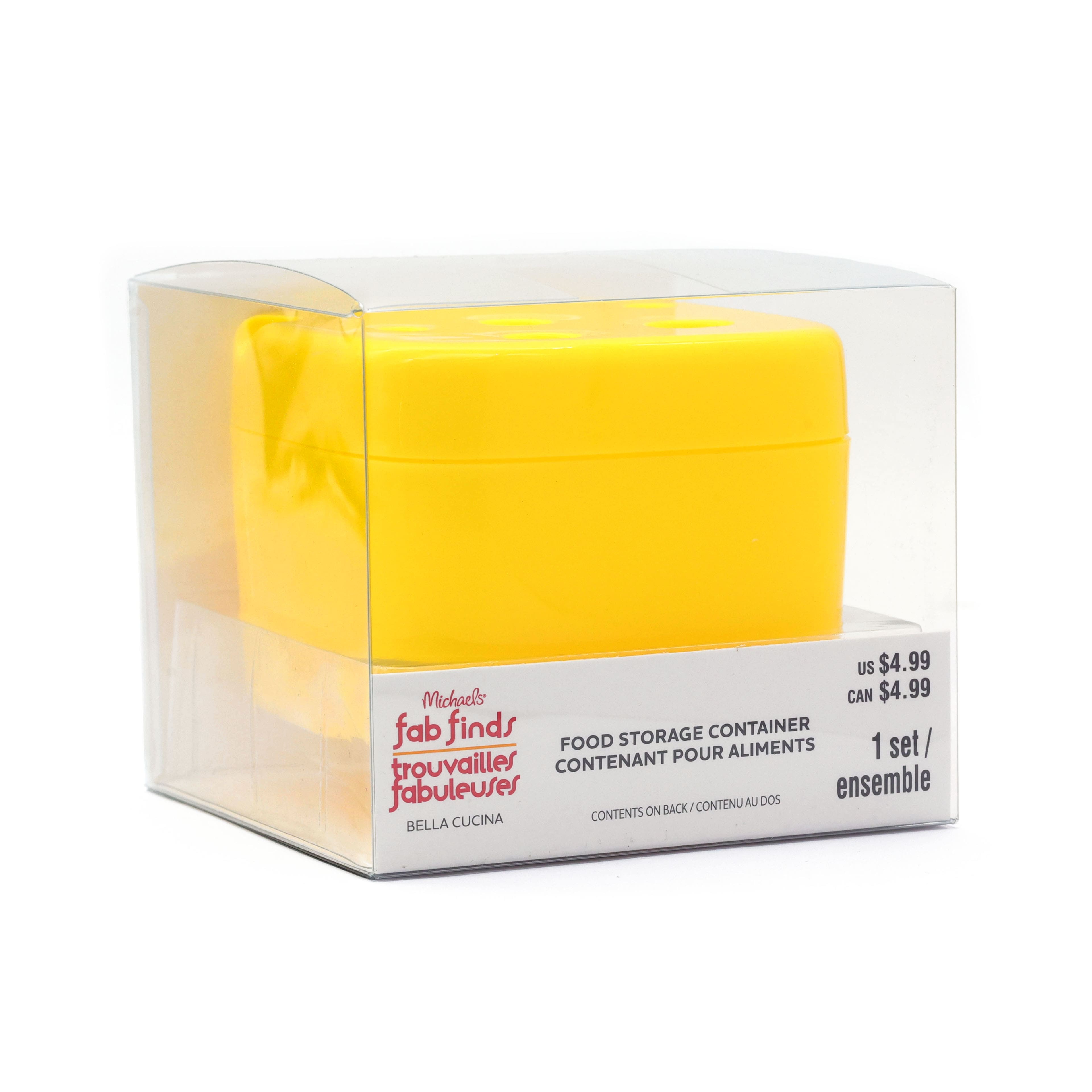 Assorted Food Storage Container, 1pc. by Fab Finds