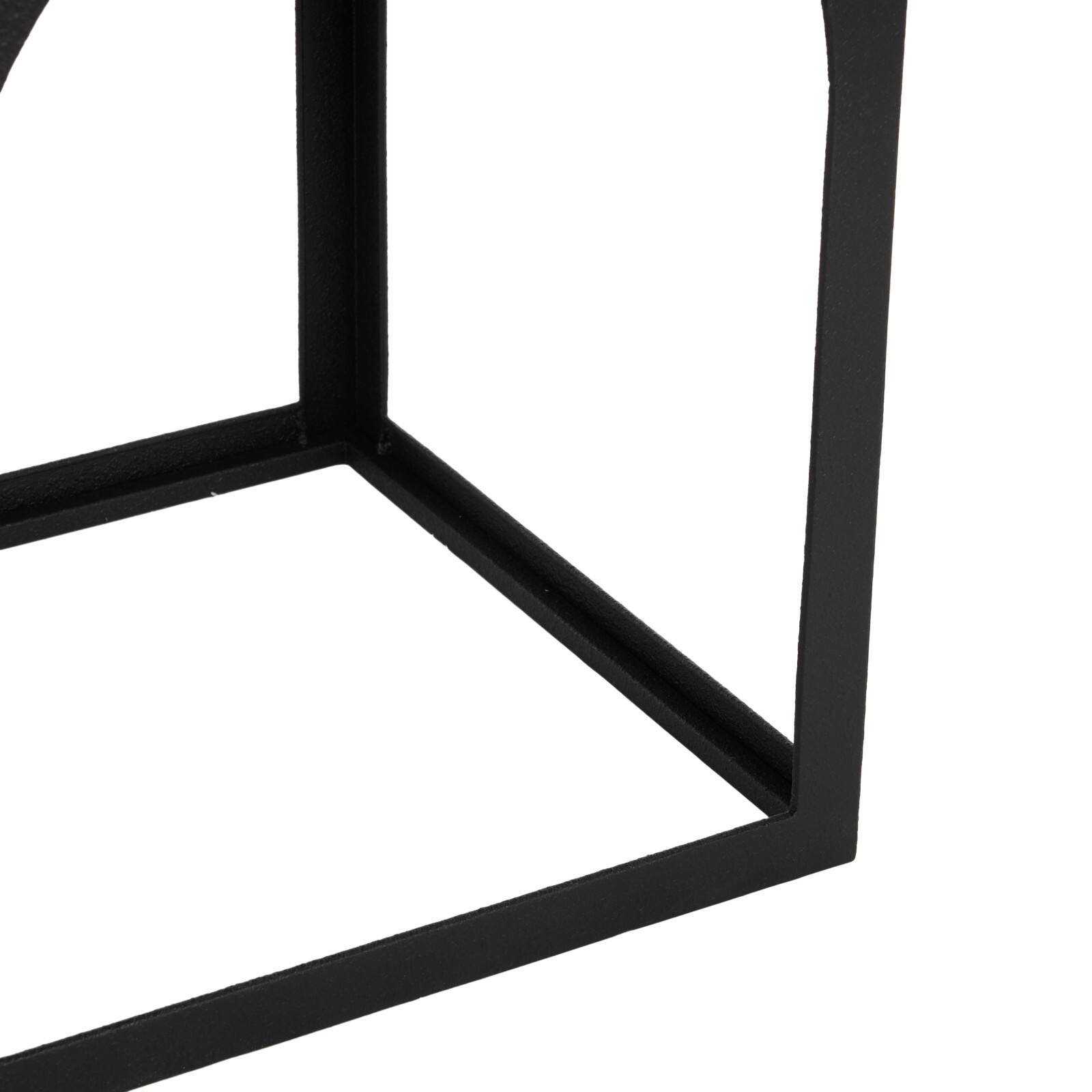 Metal Nested Accent Table with Large Arched Cutouts Set