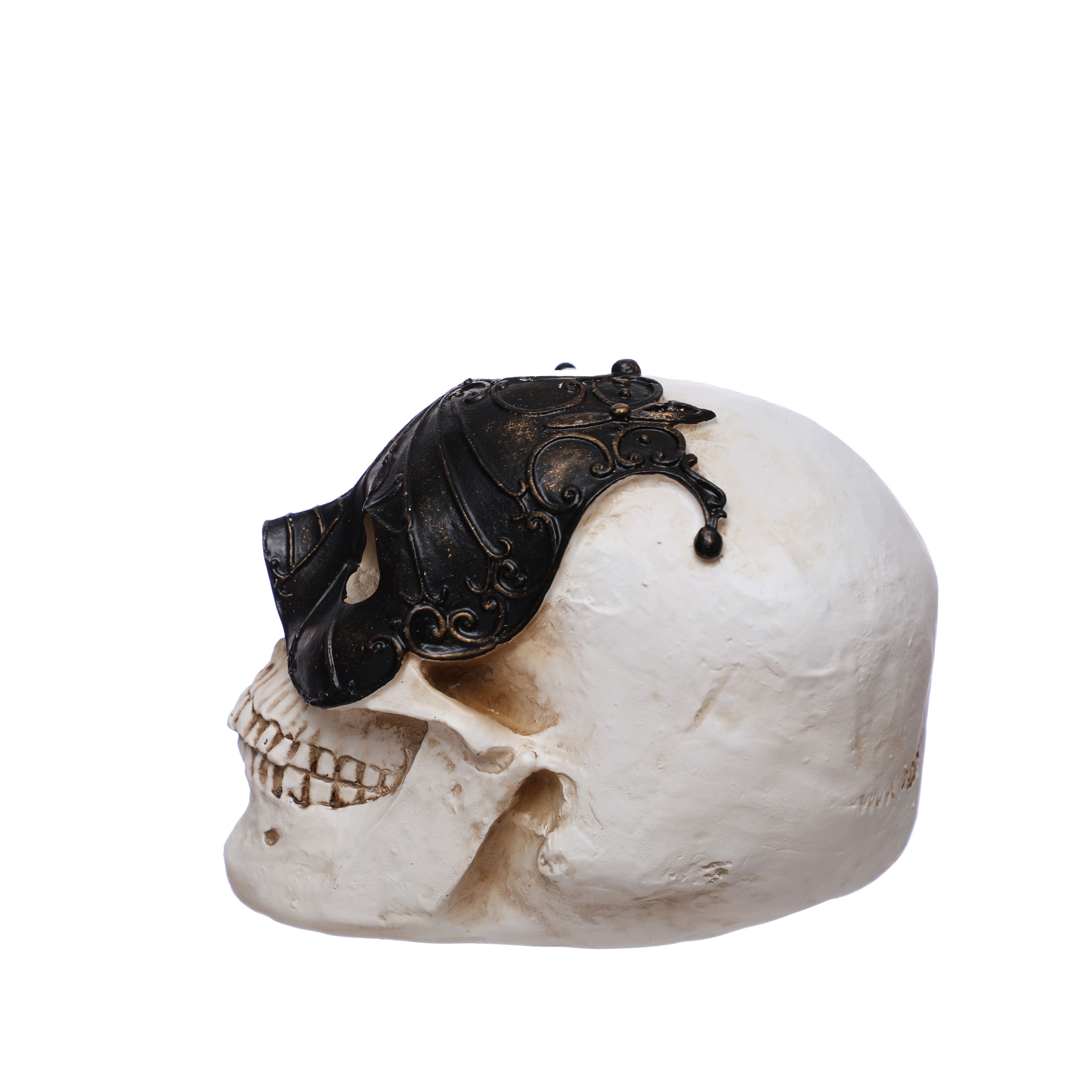 7&#x22; Skull with Mask Tabletop Accent by Ashland&#xAE;
