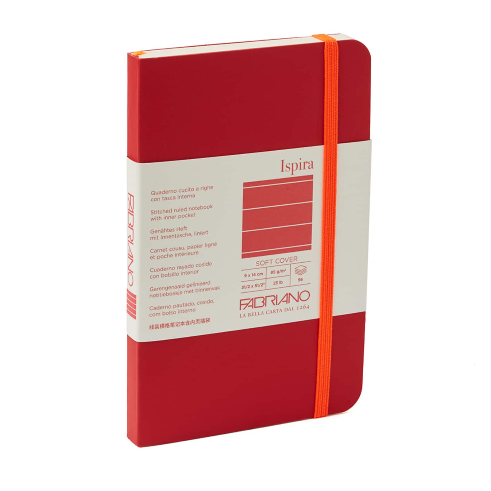 Fabriano® Ispira Lined Softcover Notebook