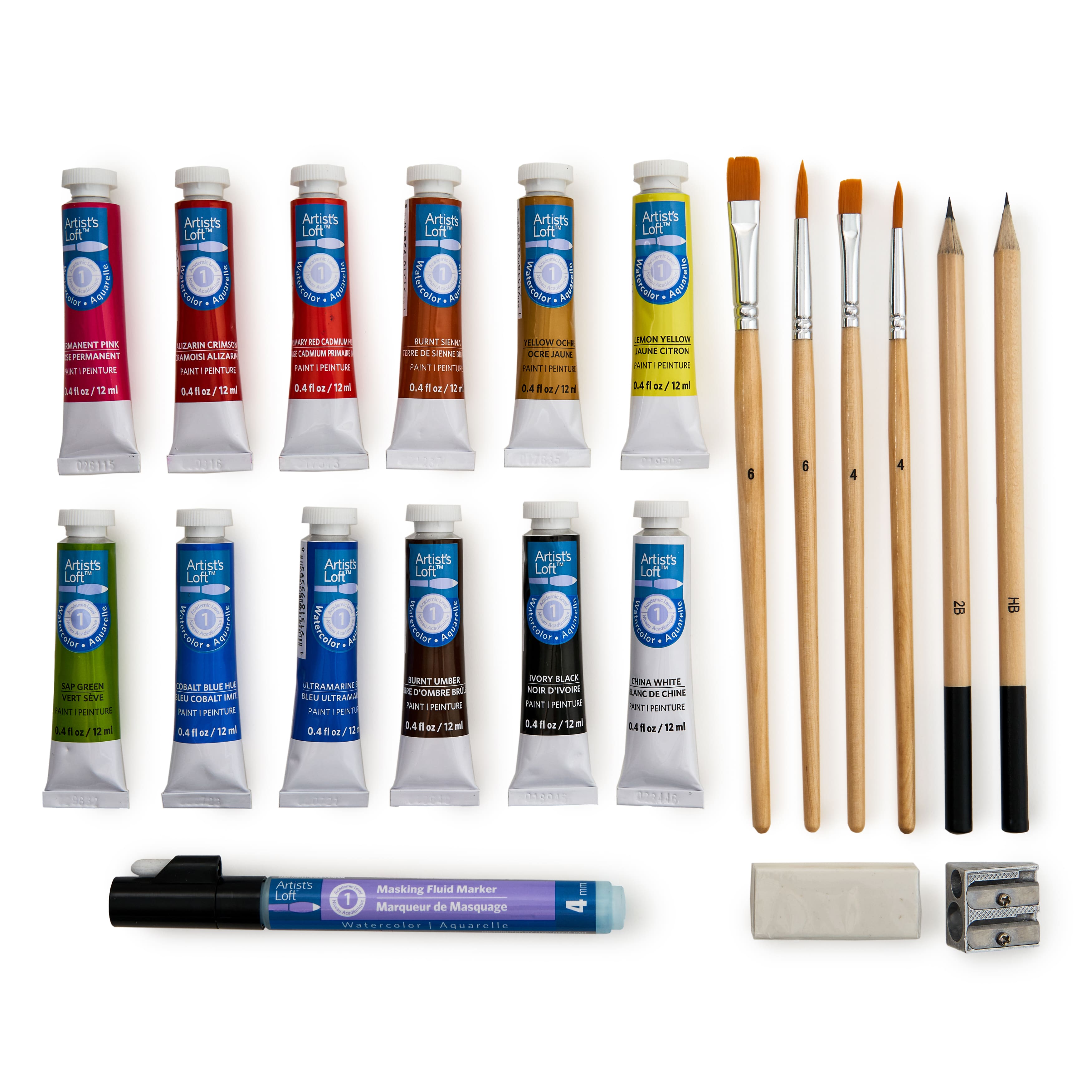 Level 1 Complete Watercolor Painting Set by Artist's Loft™