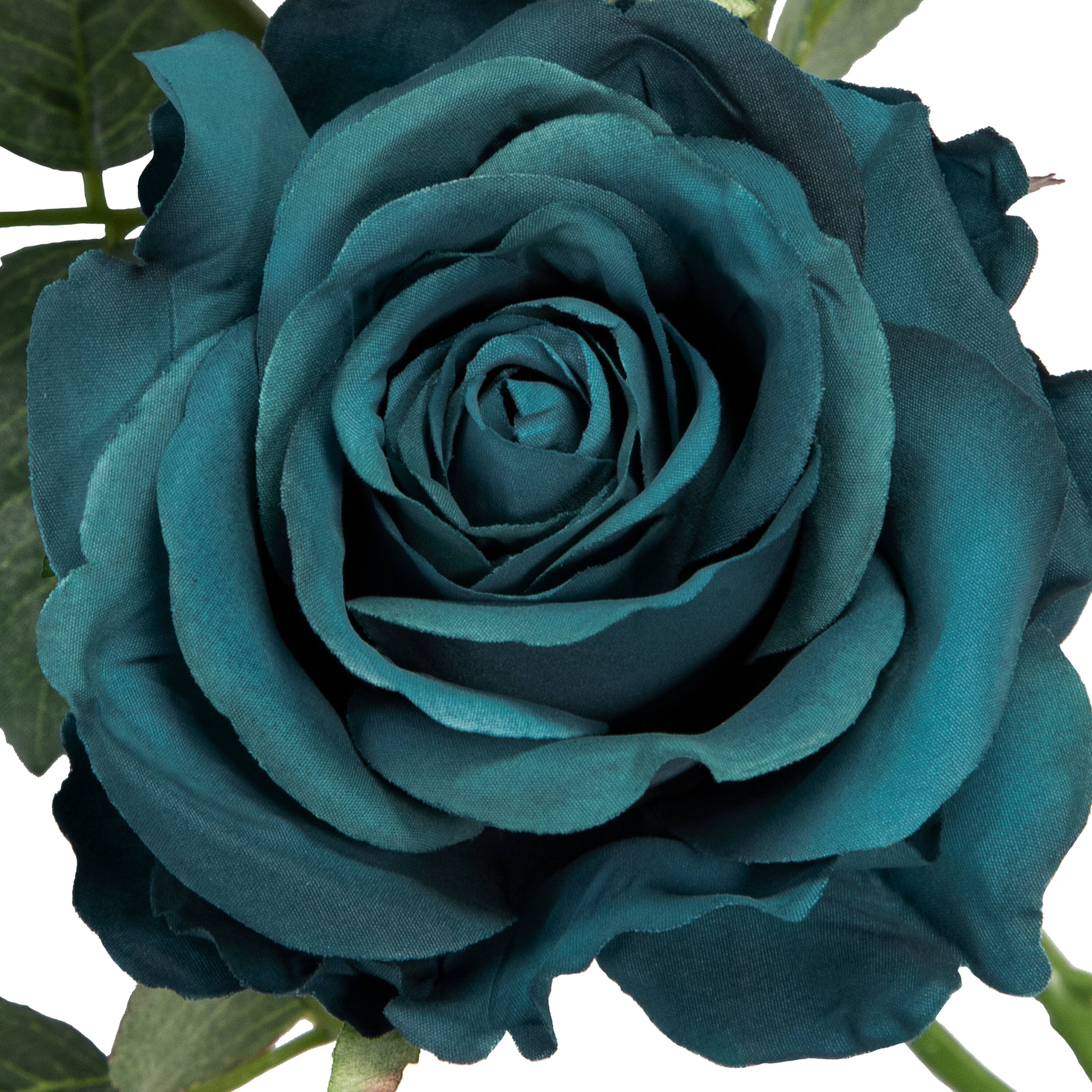 Buy the Teal Multi Rose Stem by Ashland® at Michaels