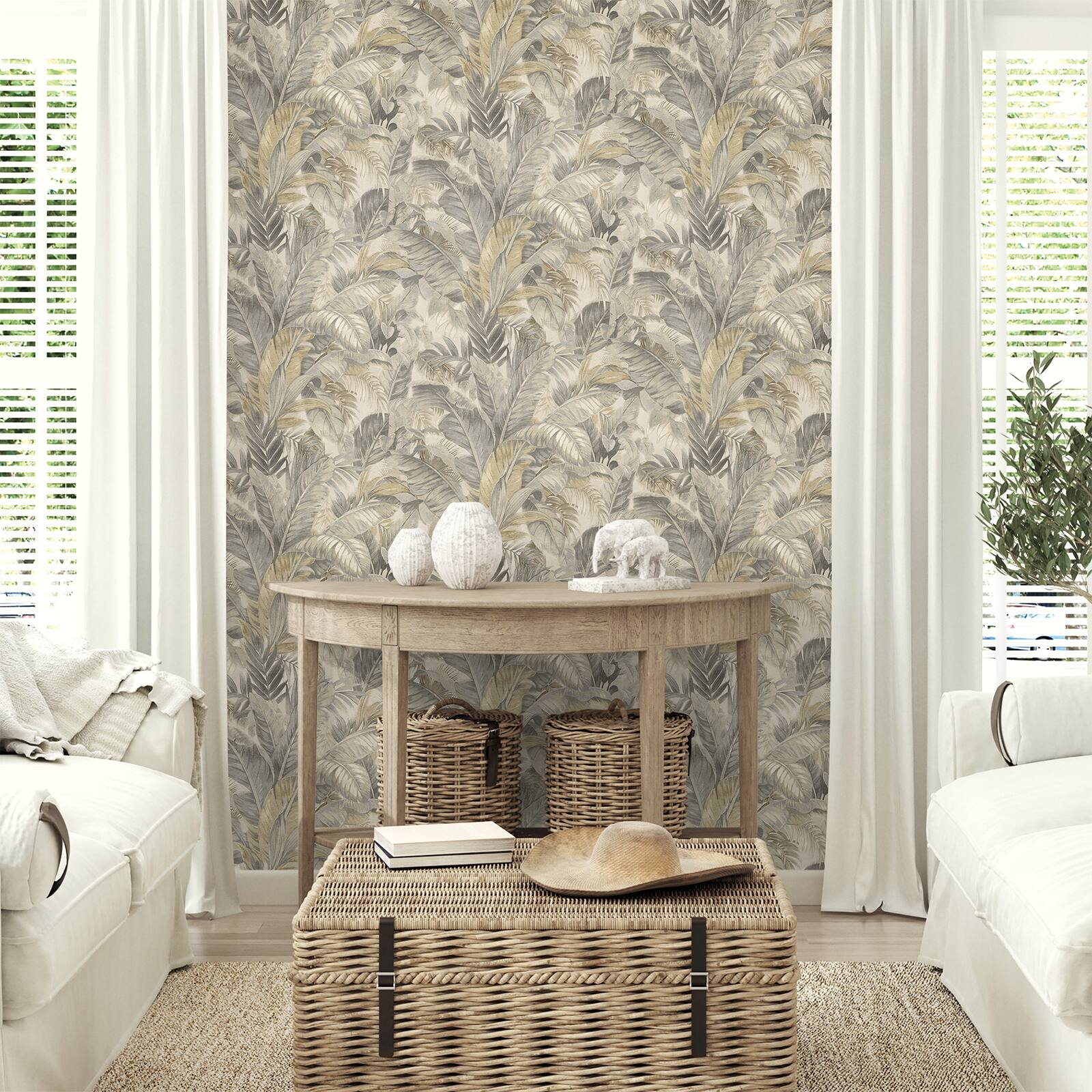 Tommy Bahama Nassau Peel &#x26; Stick Wallpaper