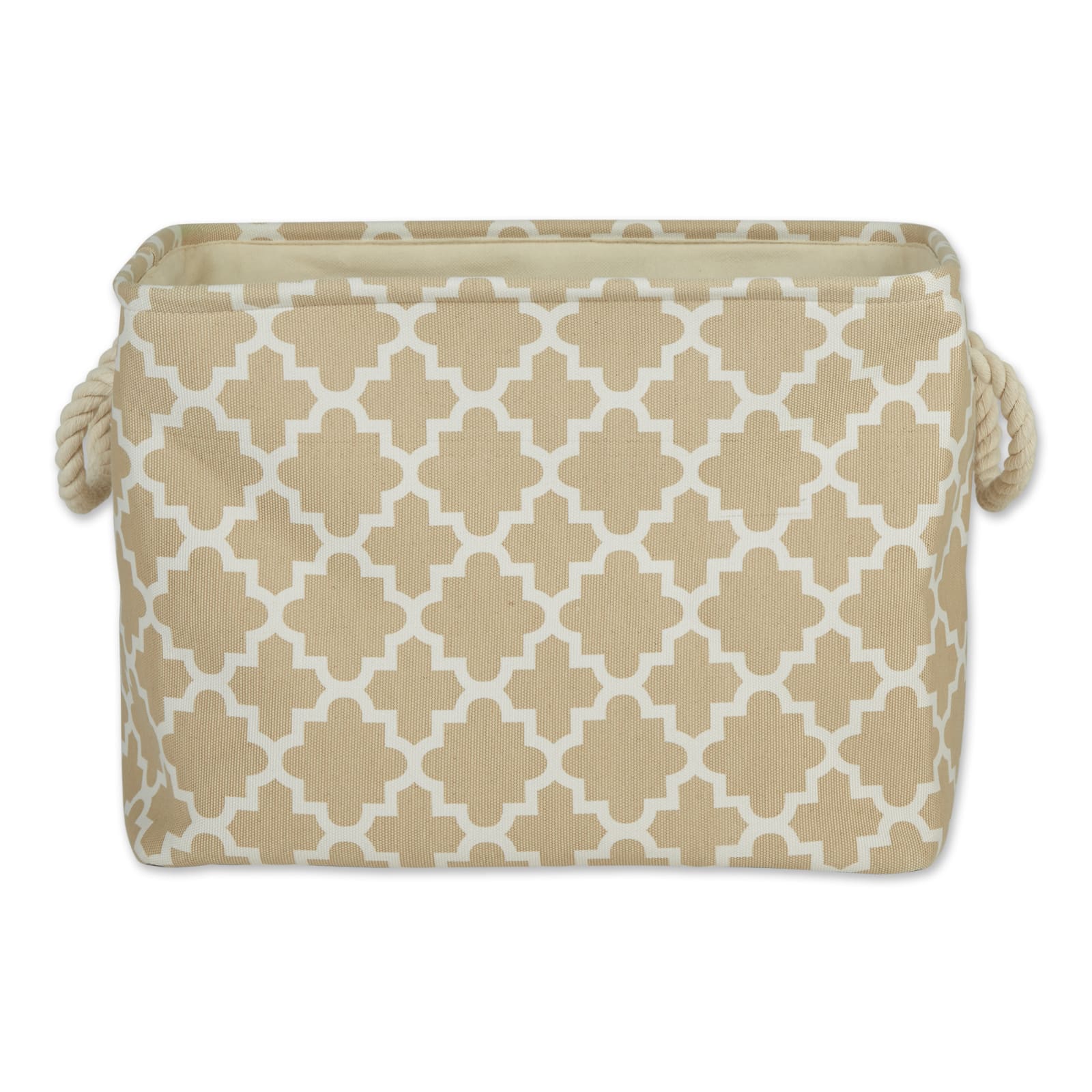 DII® Medium Rectangle Polyester Lattice Bin