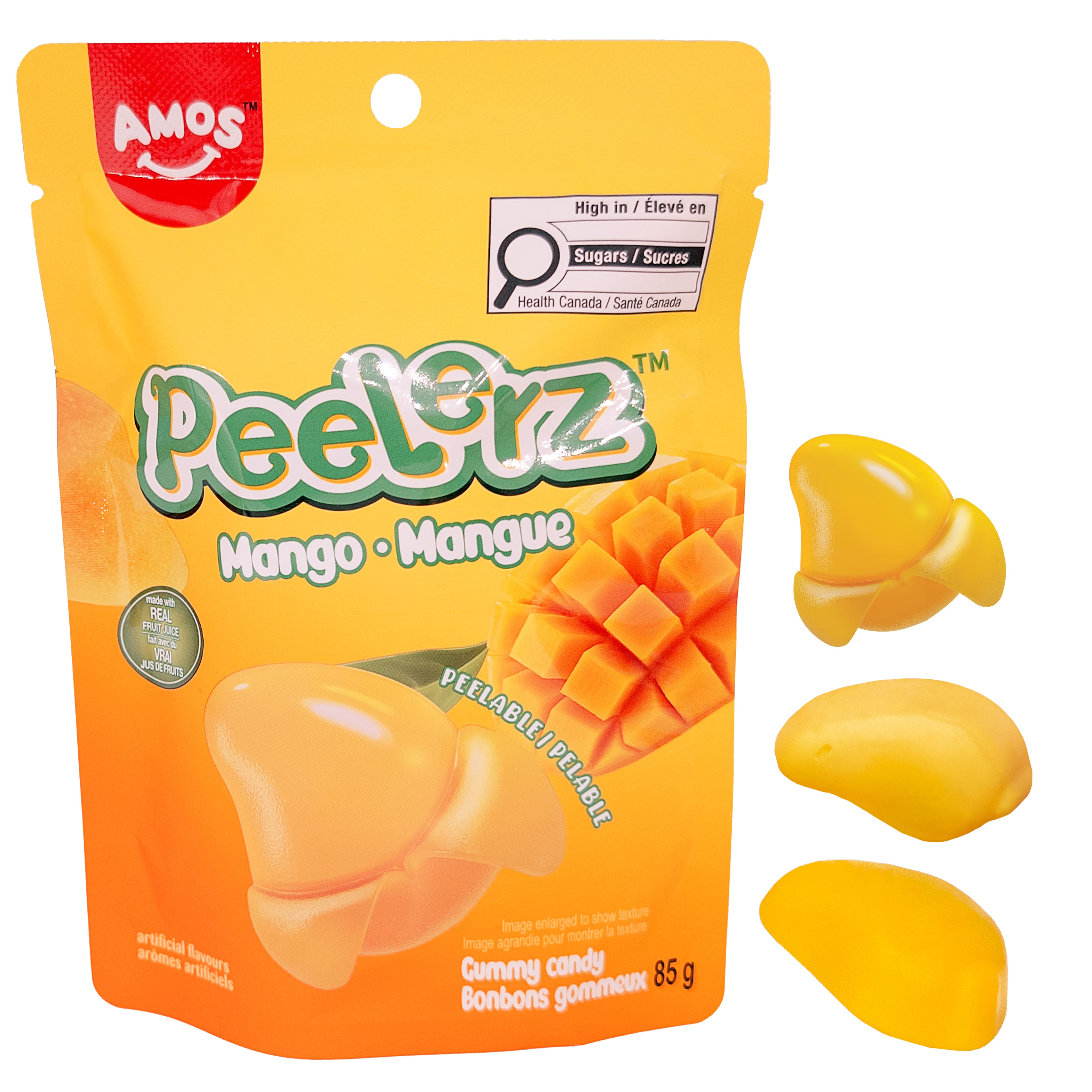 Amos&#x2122; Peelerz&#x2122; Mango Gummy Candy
