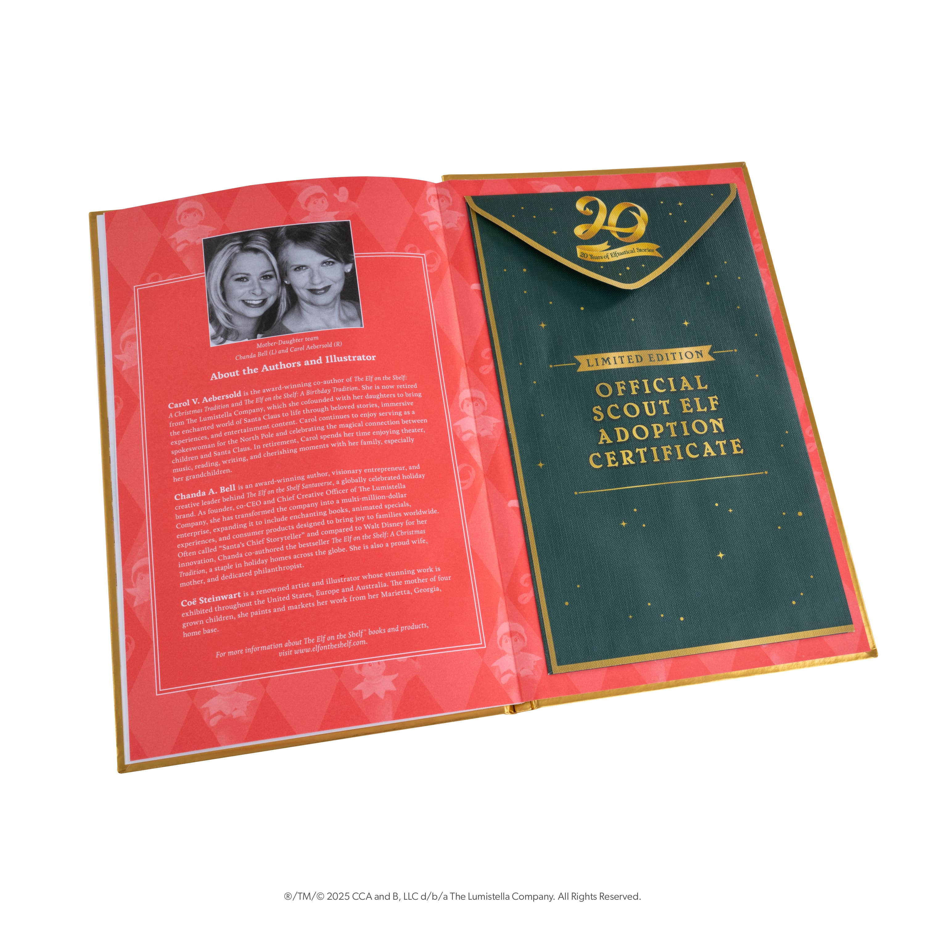 The Elf on the Shelf&#xAE; A Christmas Tradition Limited 20th Anniversary Edition