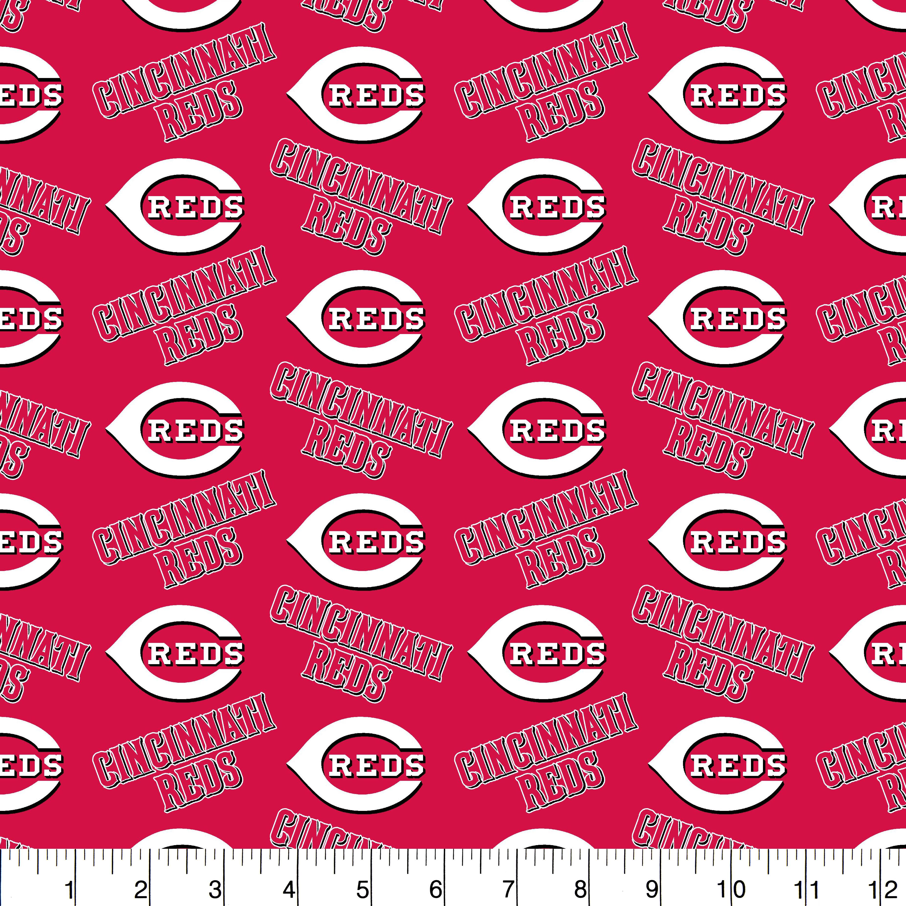 MLB Cincinnati Reds Cotton Fabric