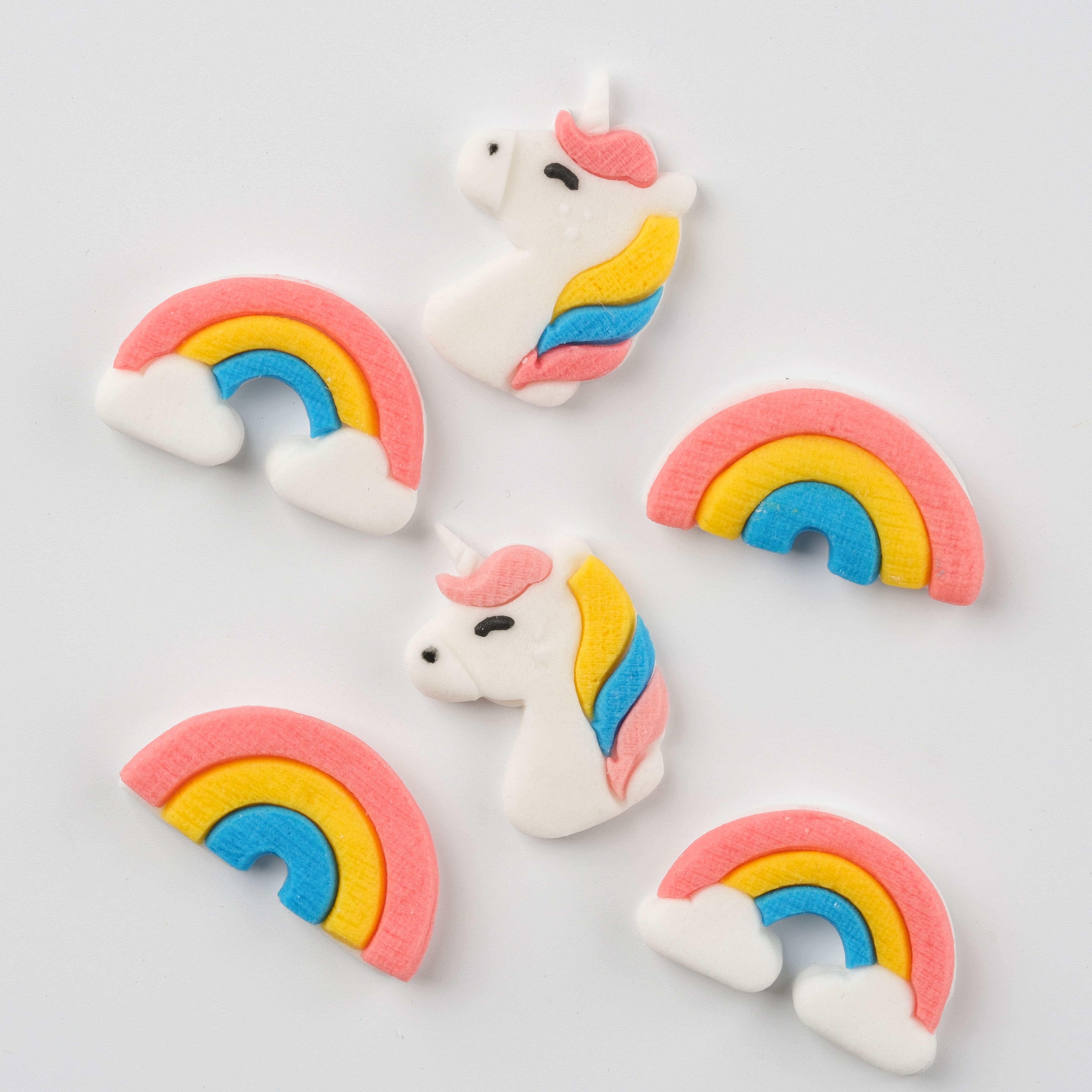 PME Cake Sweet Street&#xAE; Unicorn &#x26; Rainbow Icing Decorations