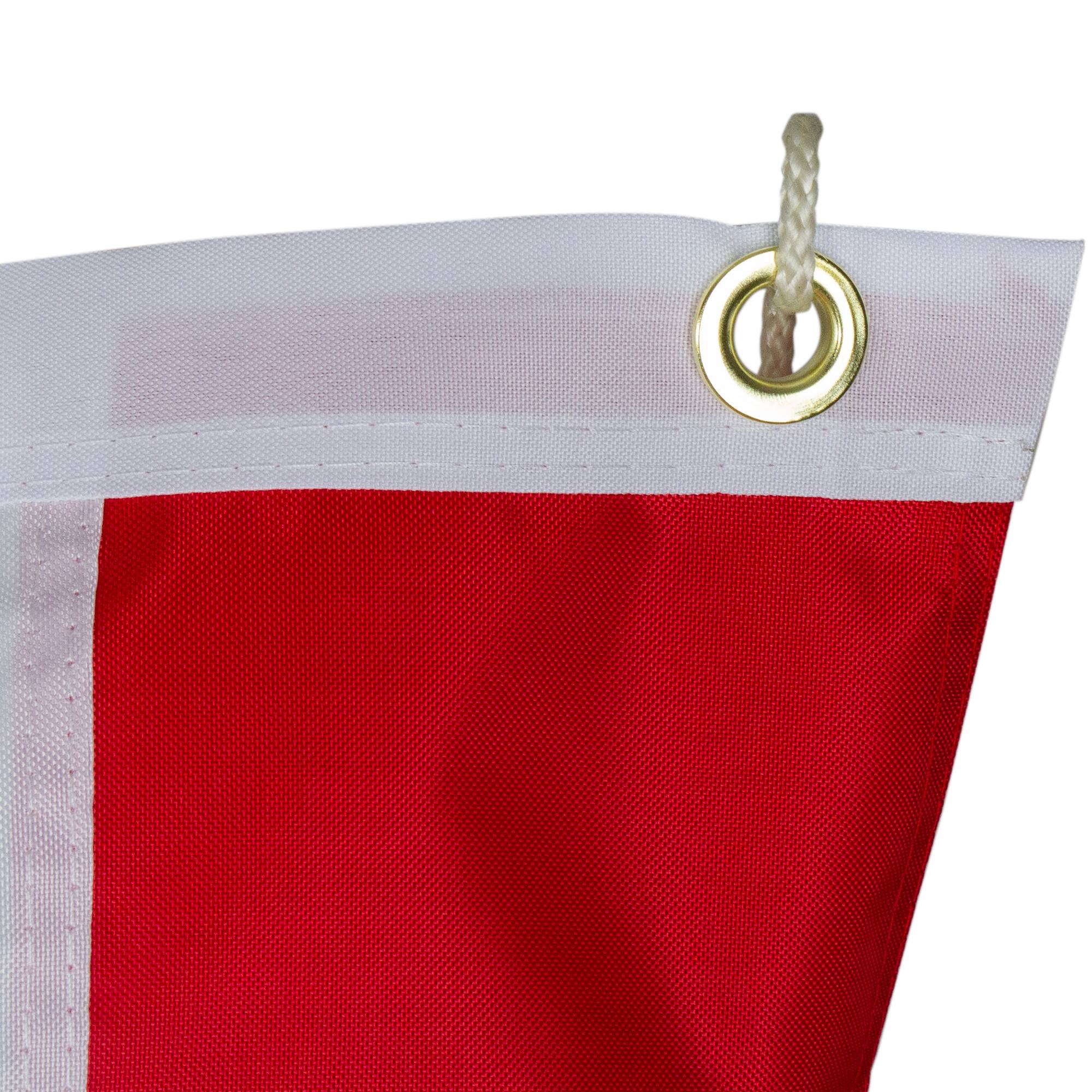 Patriotic Americana Pleated Bunting Flag, 24" x 48"
