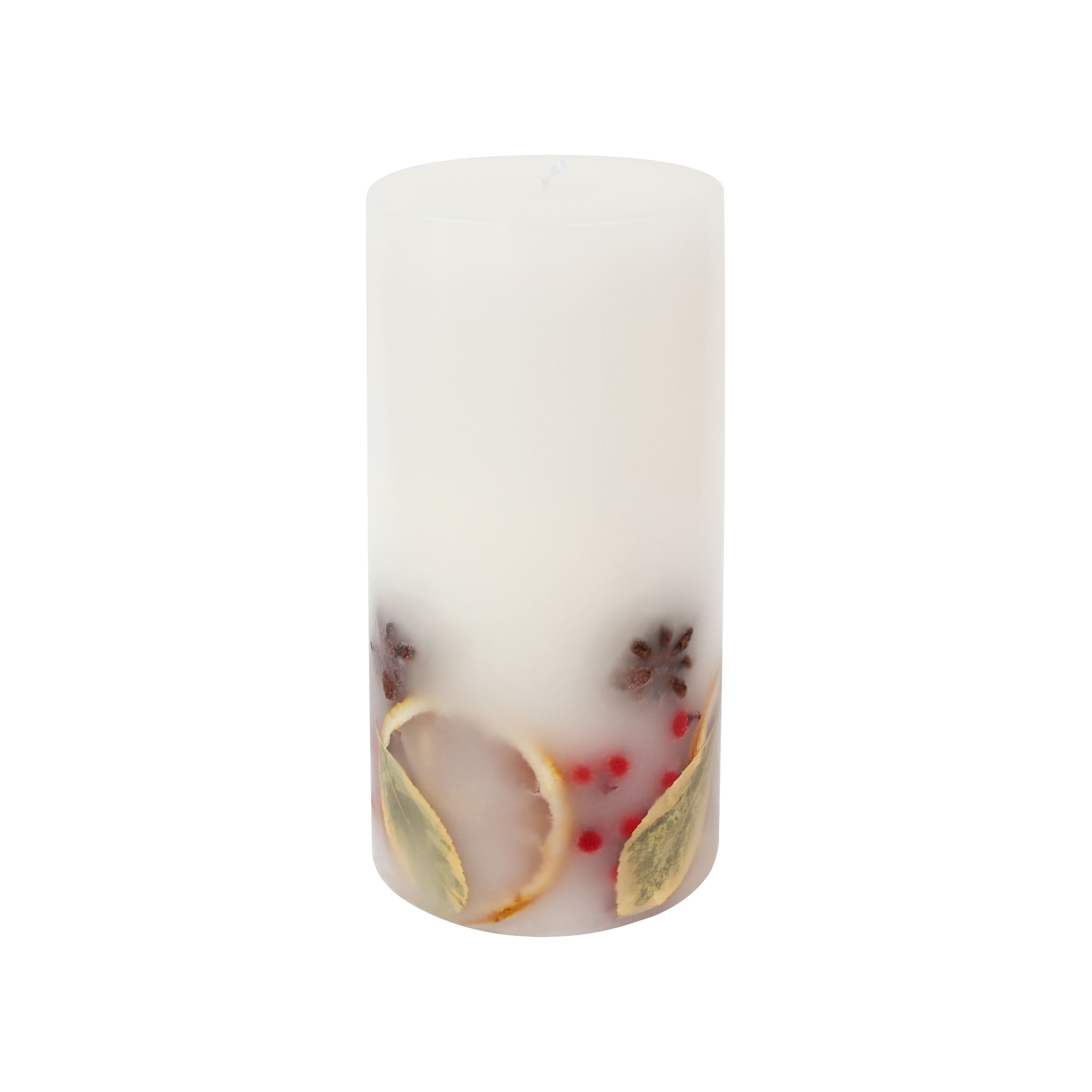 3&#x22; x 6&#x22; Apricot &#x26; Clove Scented Pillar Candle by Ashland&#xAE;