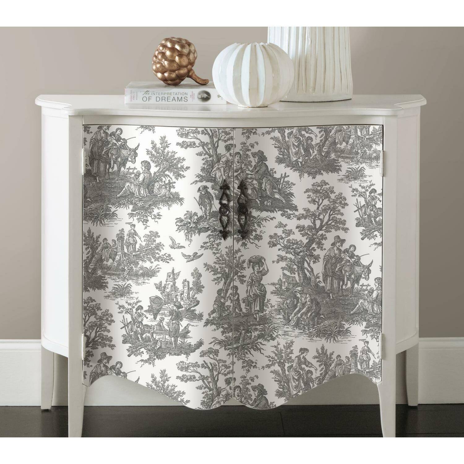 RoomMates Country Life Toile Peel & Stick Wallpaper