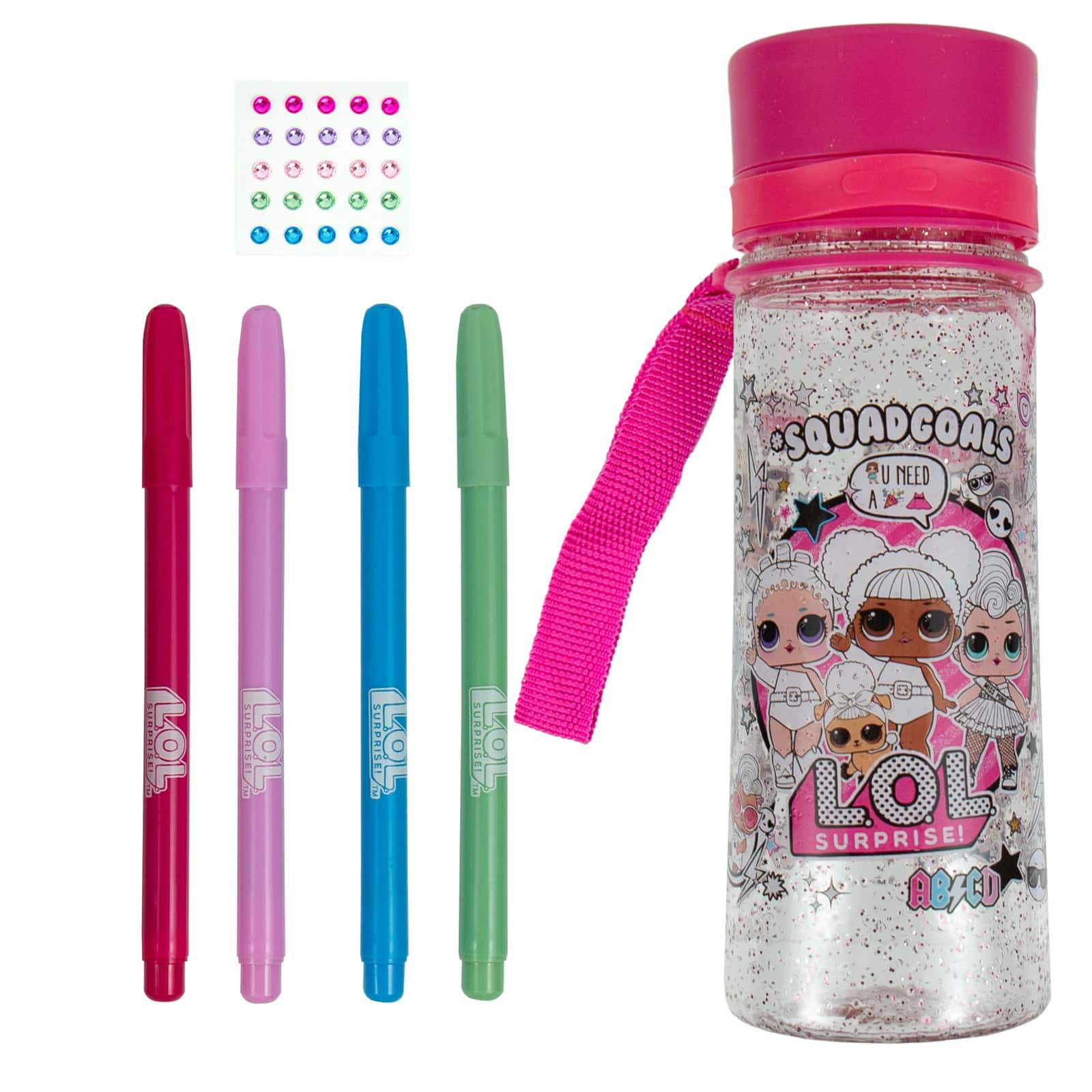 L.O.L. Surprise! Color Your Own Water Bottle