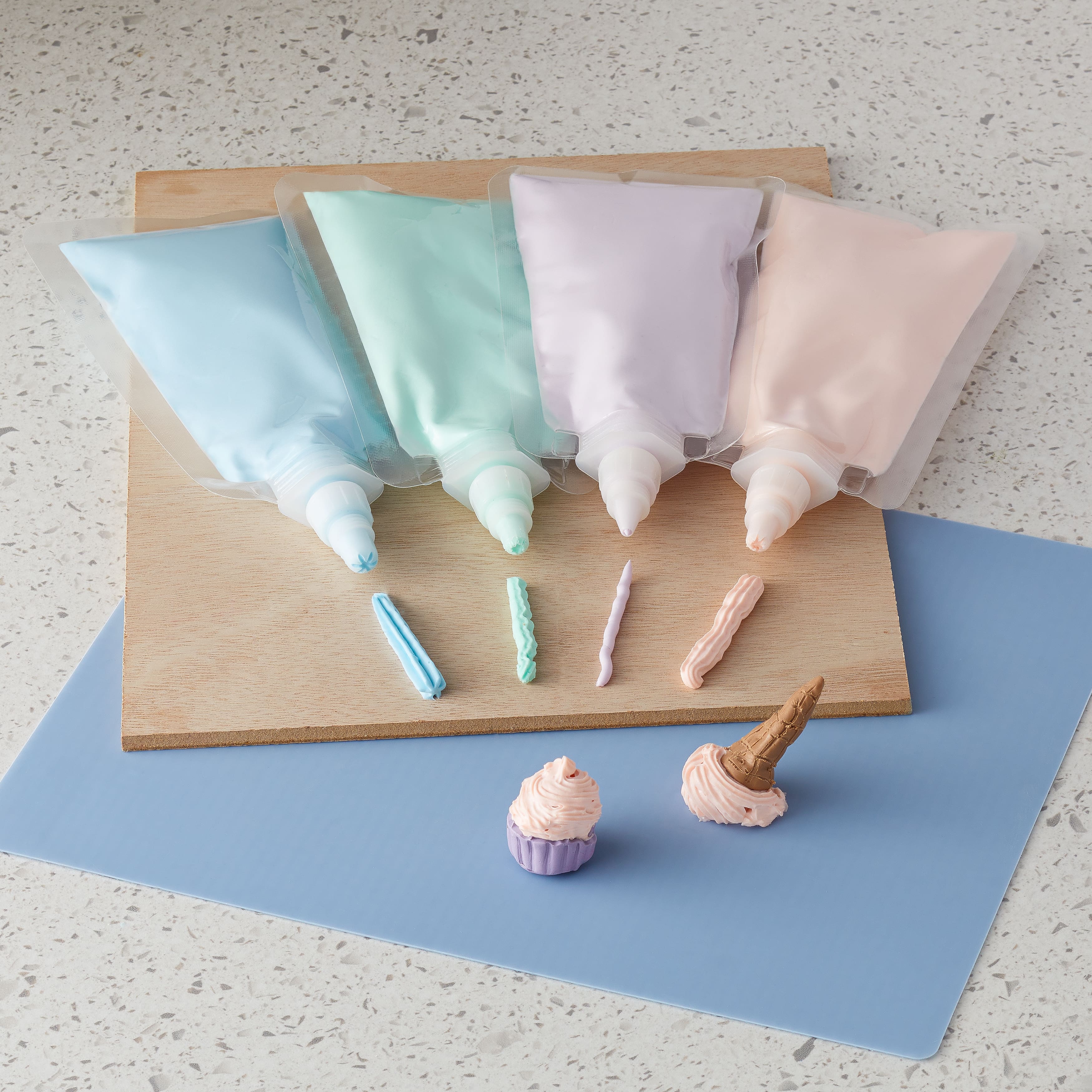 12 Packs: 8 ct. (96 total) Pastel Whipped Clay by Craft Smart®