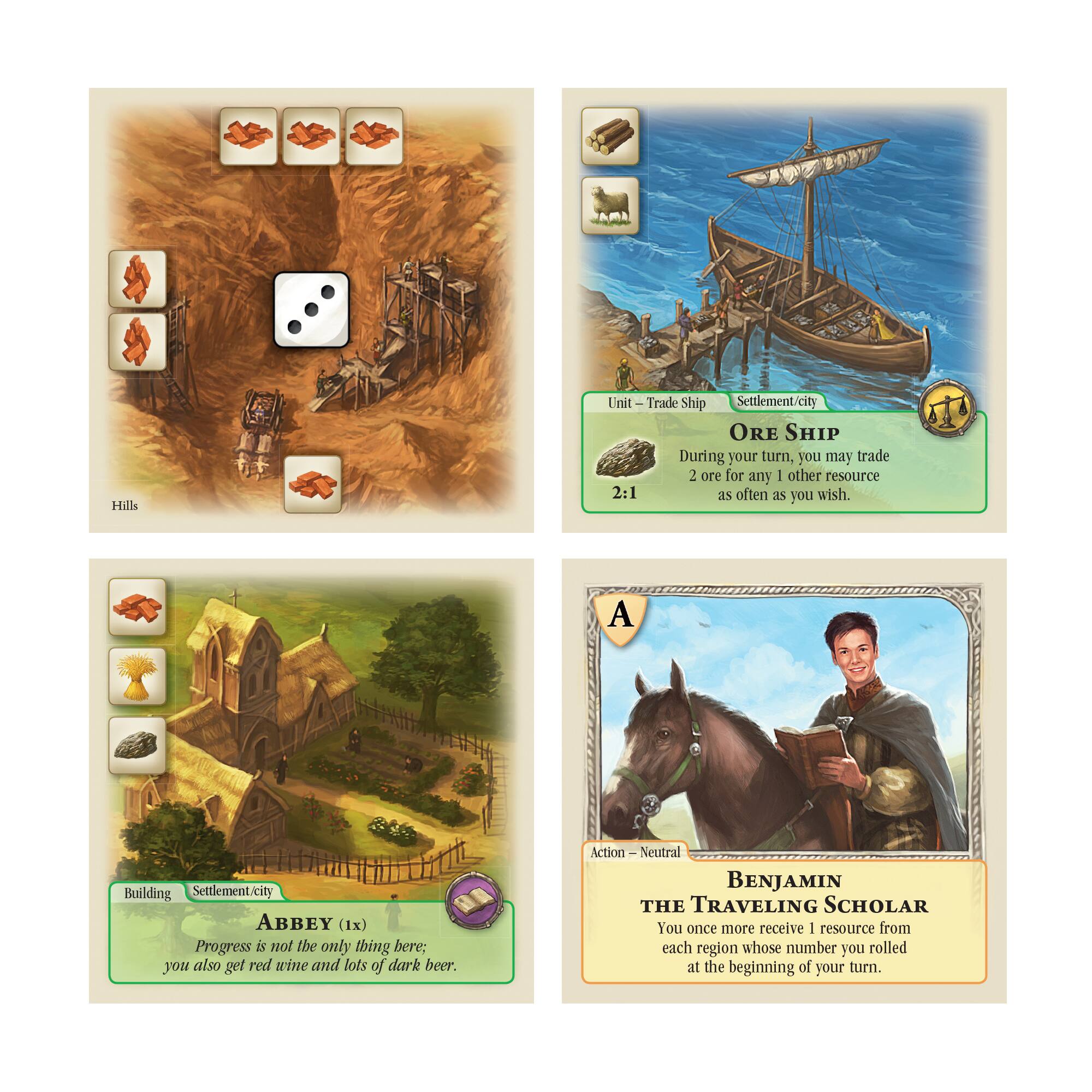 Rivals for Catan Deluxe - 2-Player Card Game