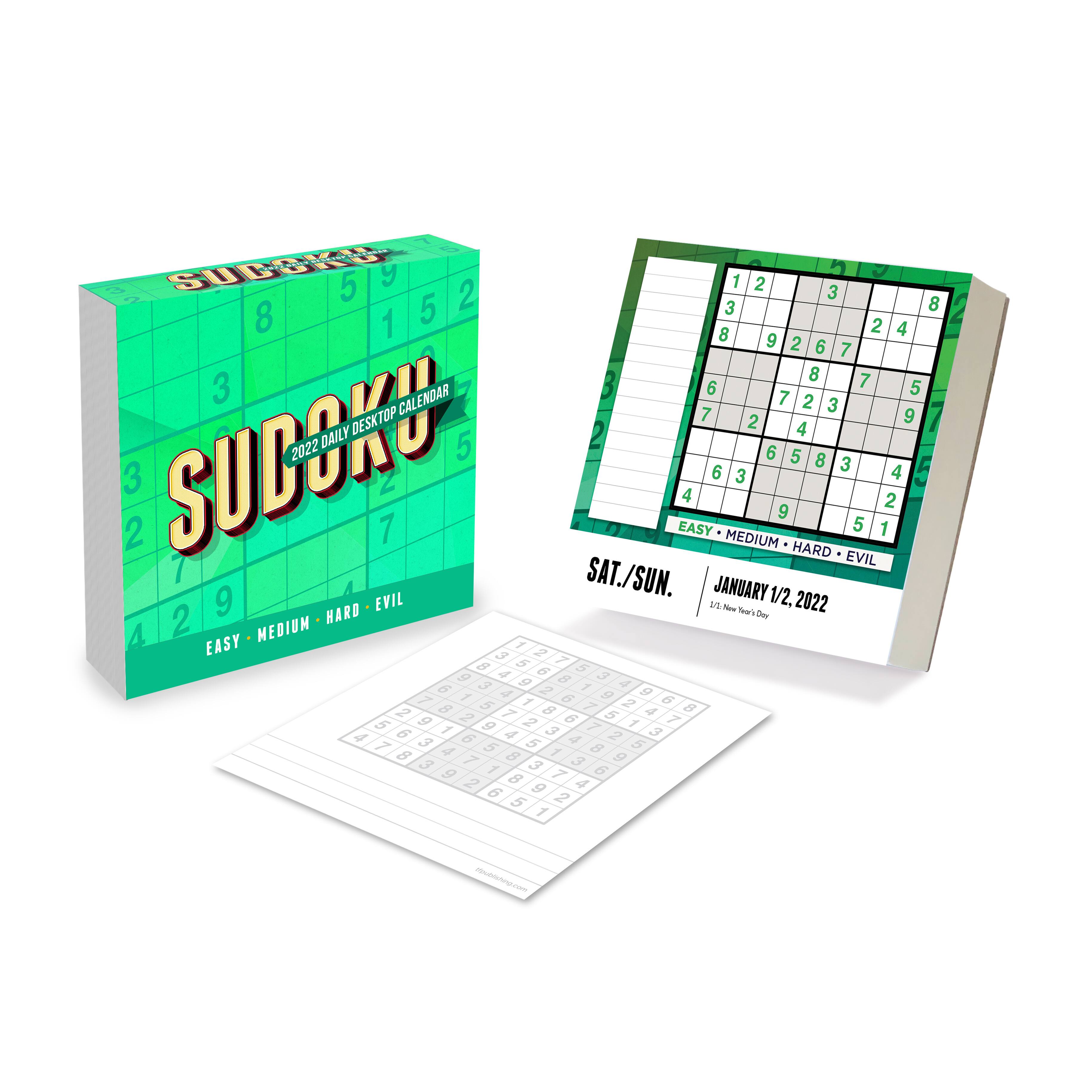 2022 Sudoku Daily Desktop Calendar By Tf Publishing | Michaels®