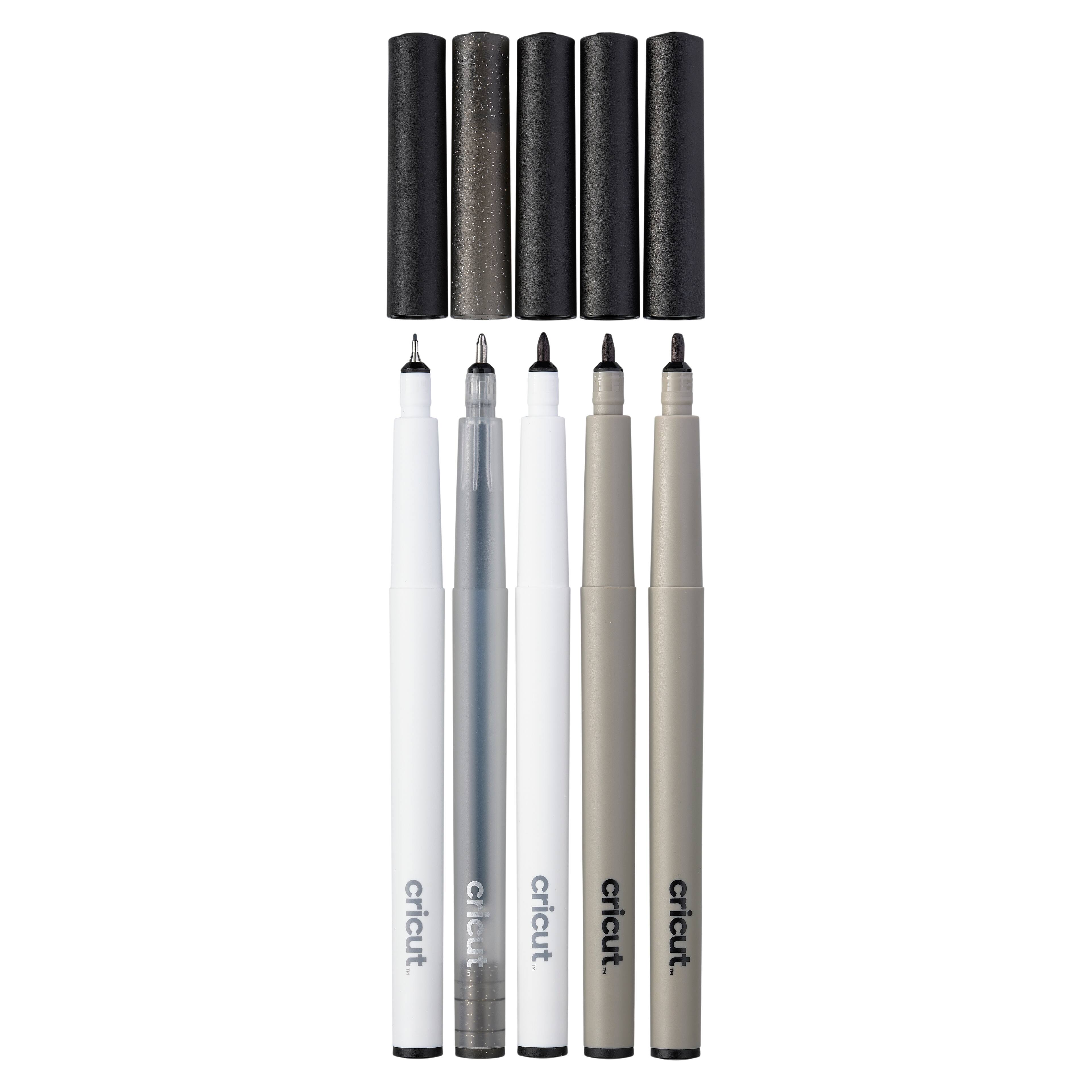 6 Packs: 5 ct. (30 total) Cricut&#xAE; Black Pen &#x26; Marker Set