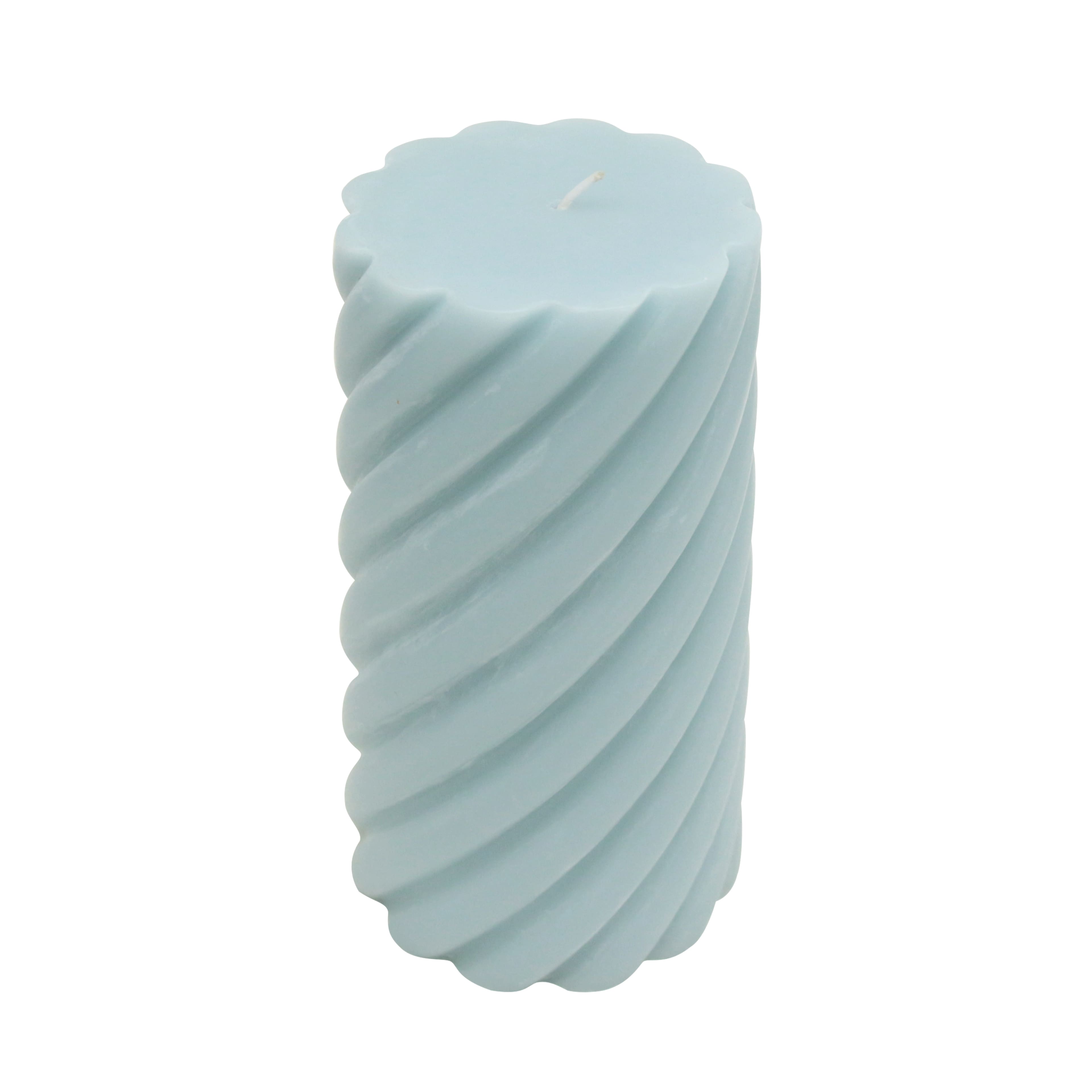 Lightly Fragranced Twist Pillar Candle by Ashland&#xAE;