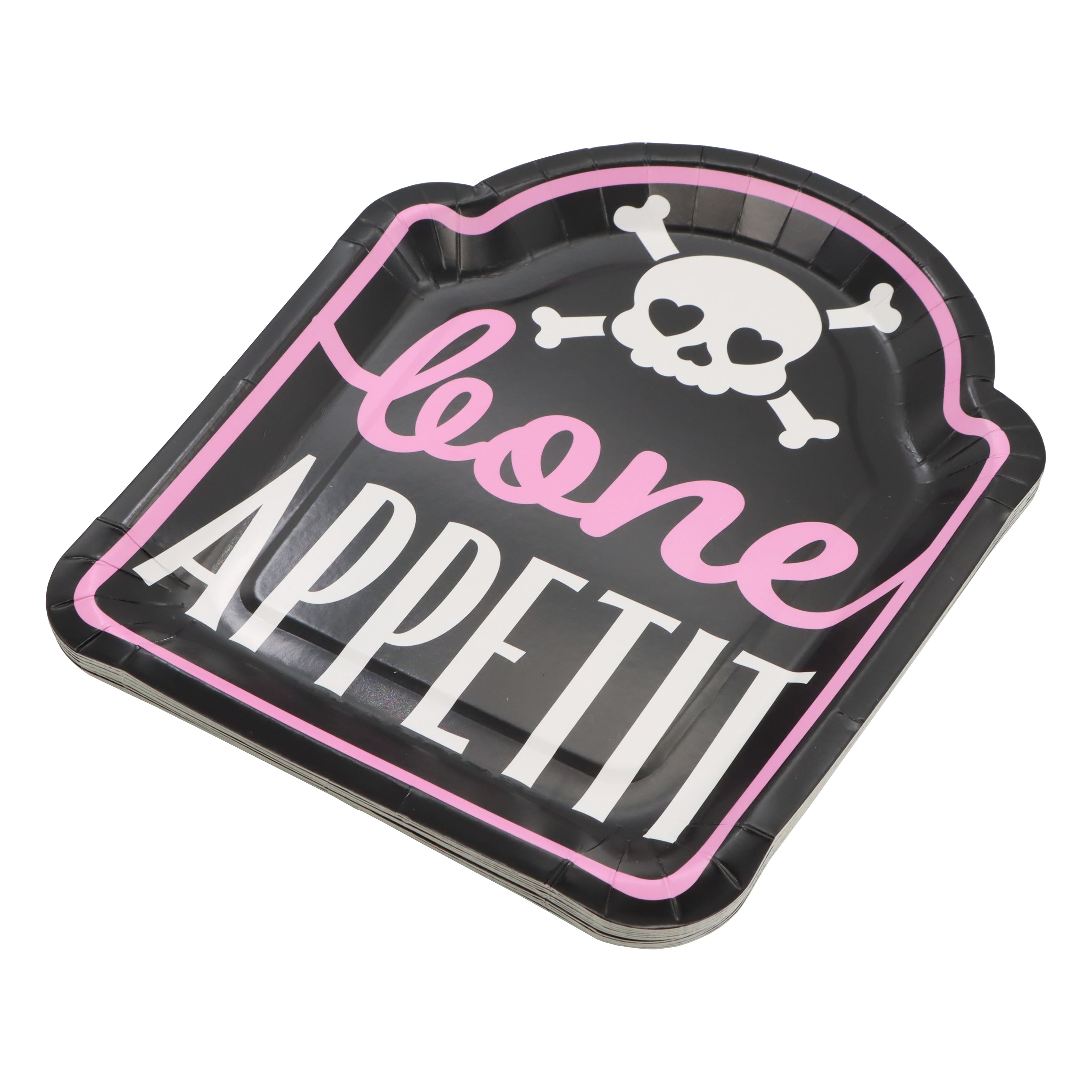 9&#x22; Bone Appetit Paper Plates, 12ct by Celebrate It&#x2122;