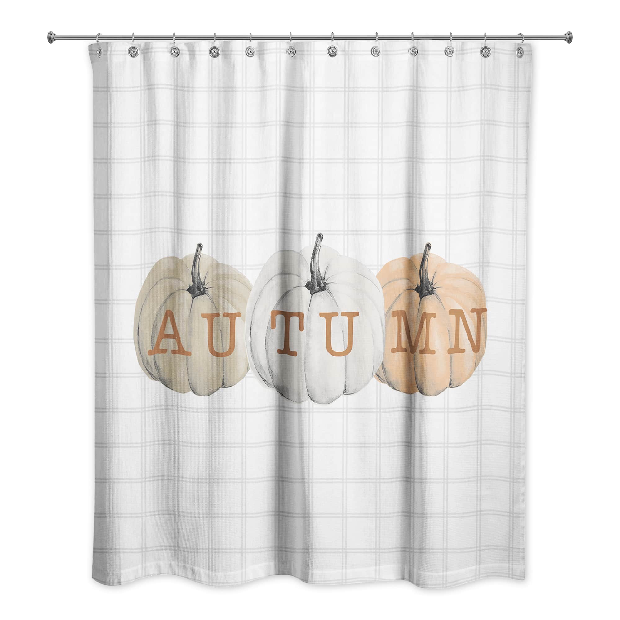 Autumn Pumpkins Shower Curtain Michaels