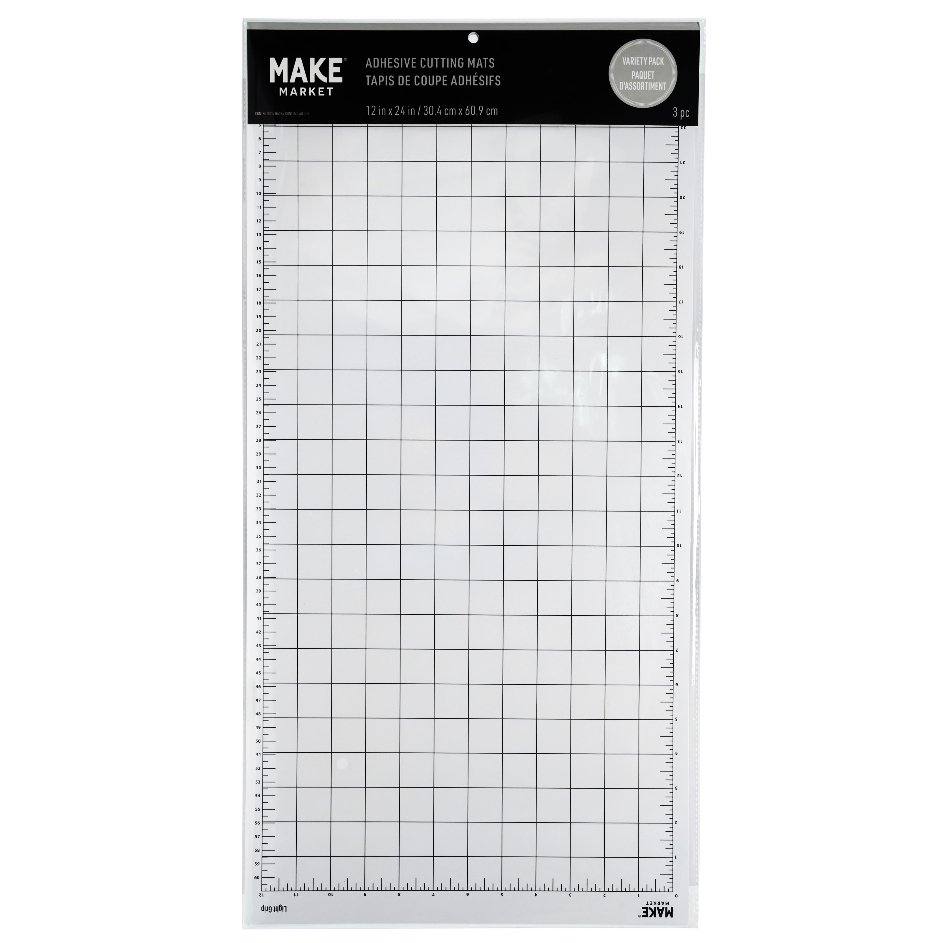 12" x 24" Adhesive Cutting Mat Set by Make Market®