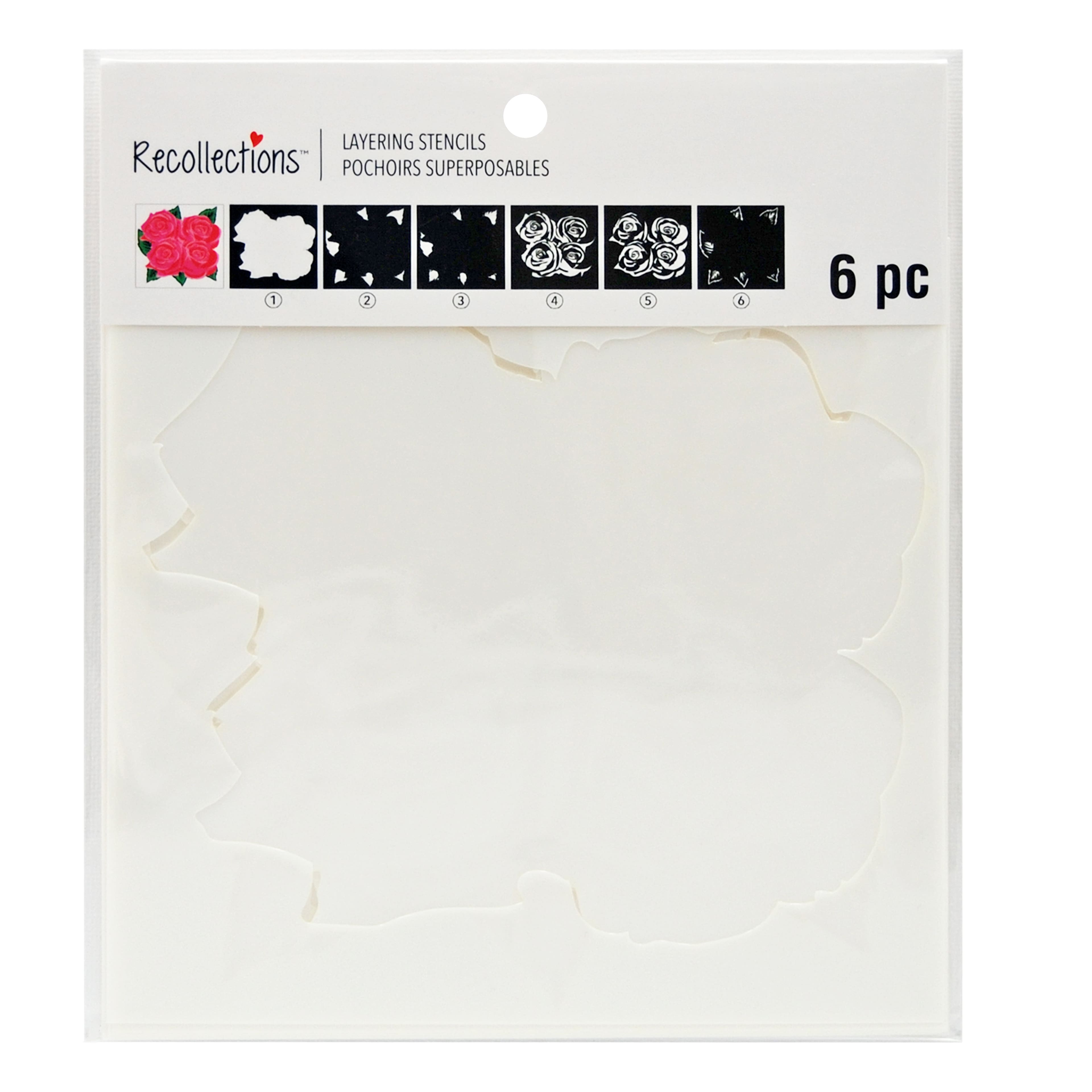 Rose Bunch Layering Stencils by Recollections™