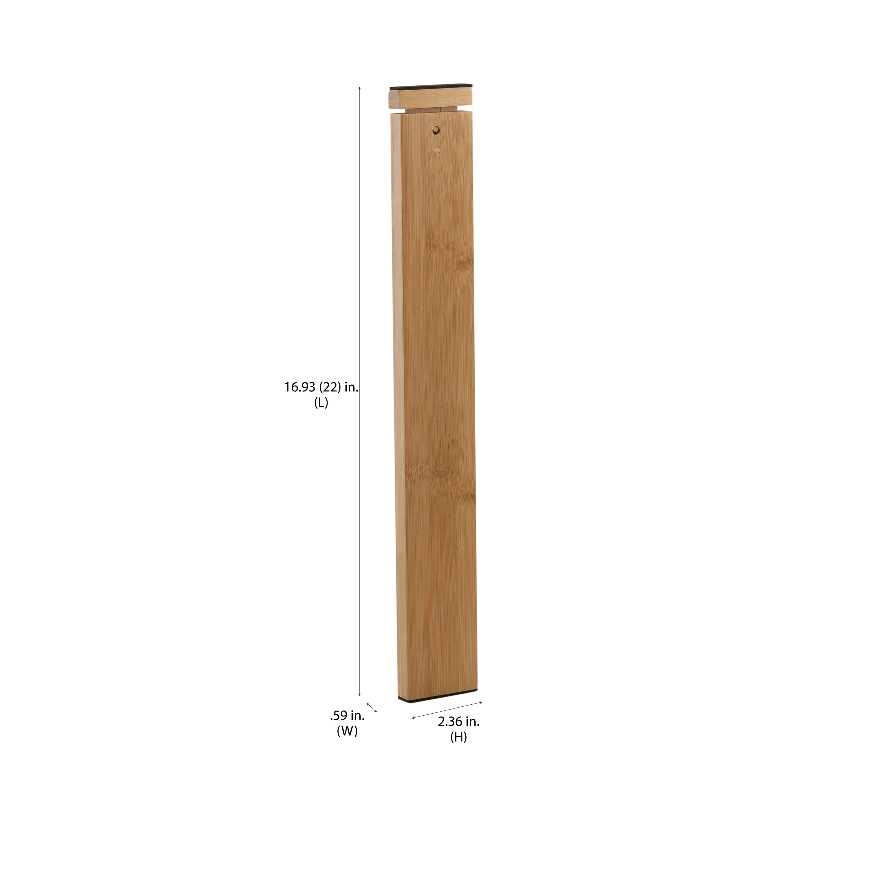 Simplify Large Bamboo Adjustable Drawer Dividers, 2ct.