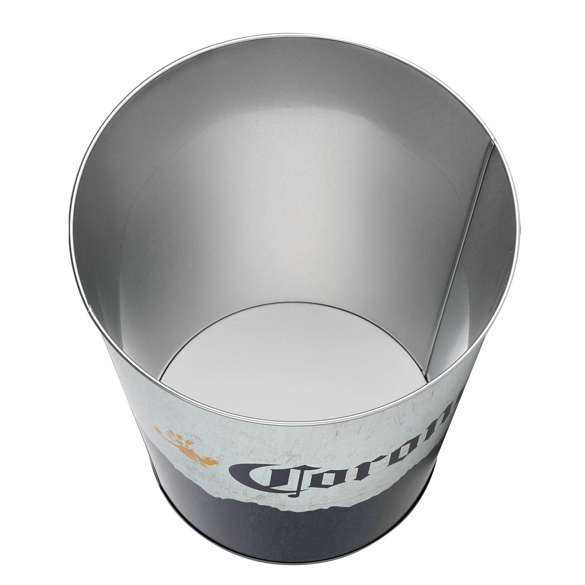 American Art Décor™ 11" Corona Decorative Metal Trash Can