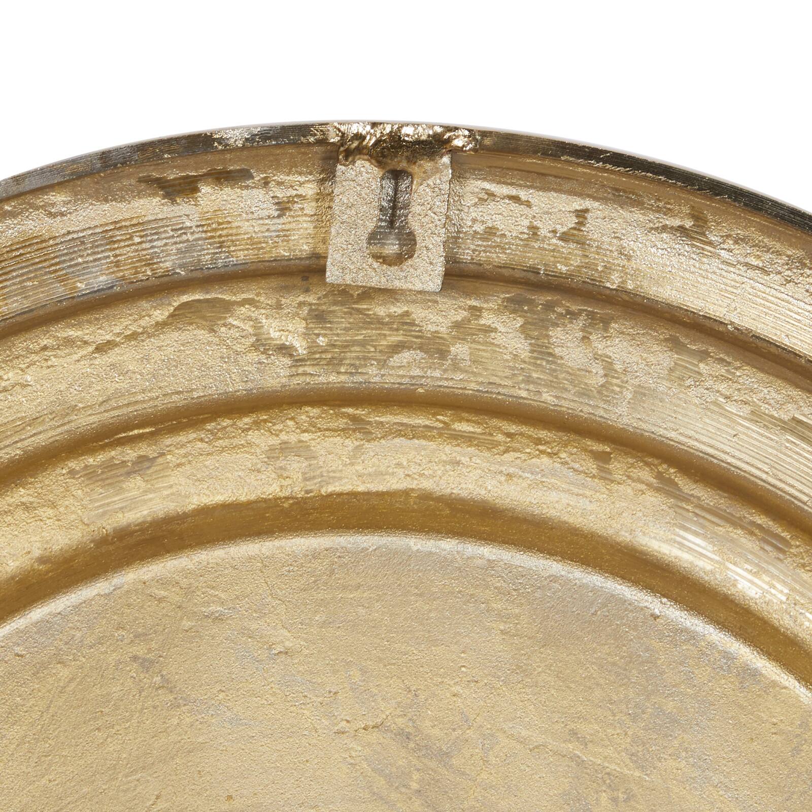 24" Aluminum Coastal Wall Clock