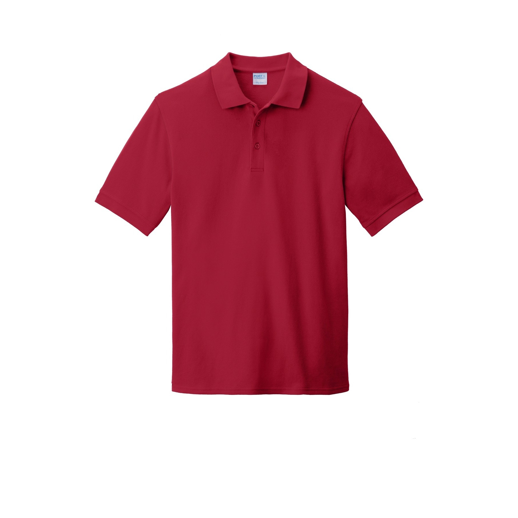Port & Company® Combed Ring Spun Pique Adult Polo