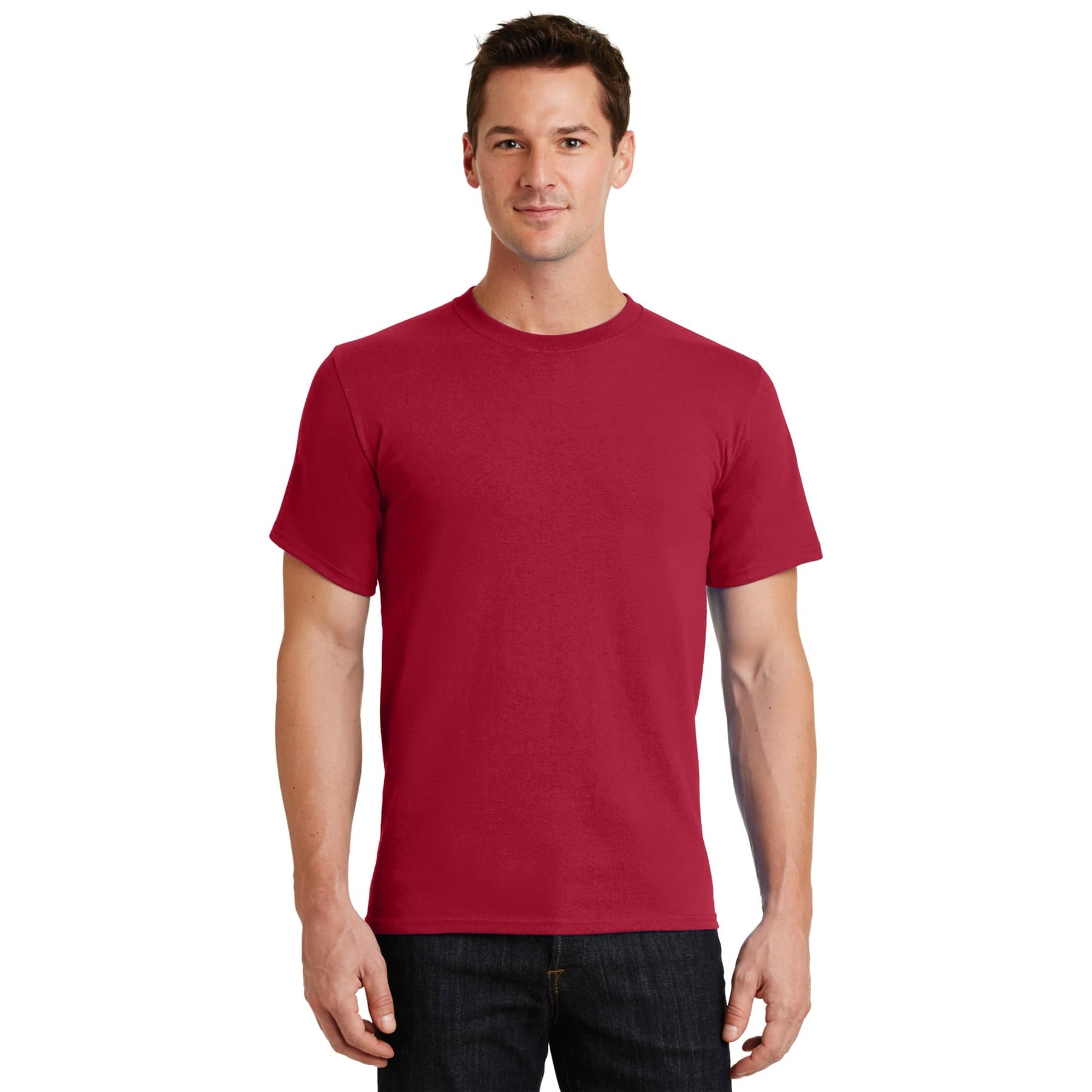 Port &#x26; Company&#xAE; Essential Red &#x26; Pink Shades Adult T-Shirt