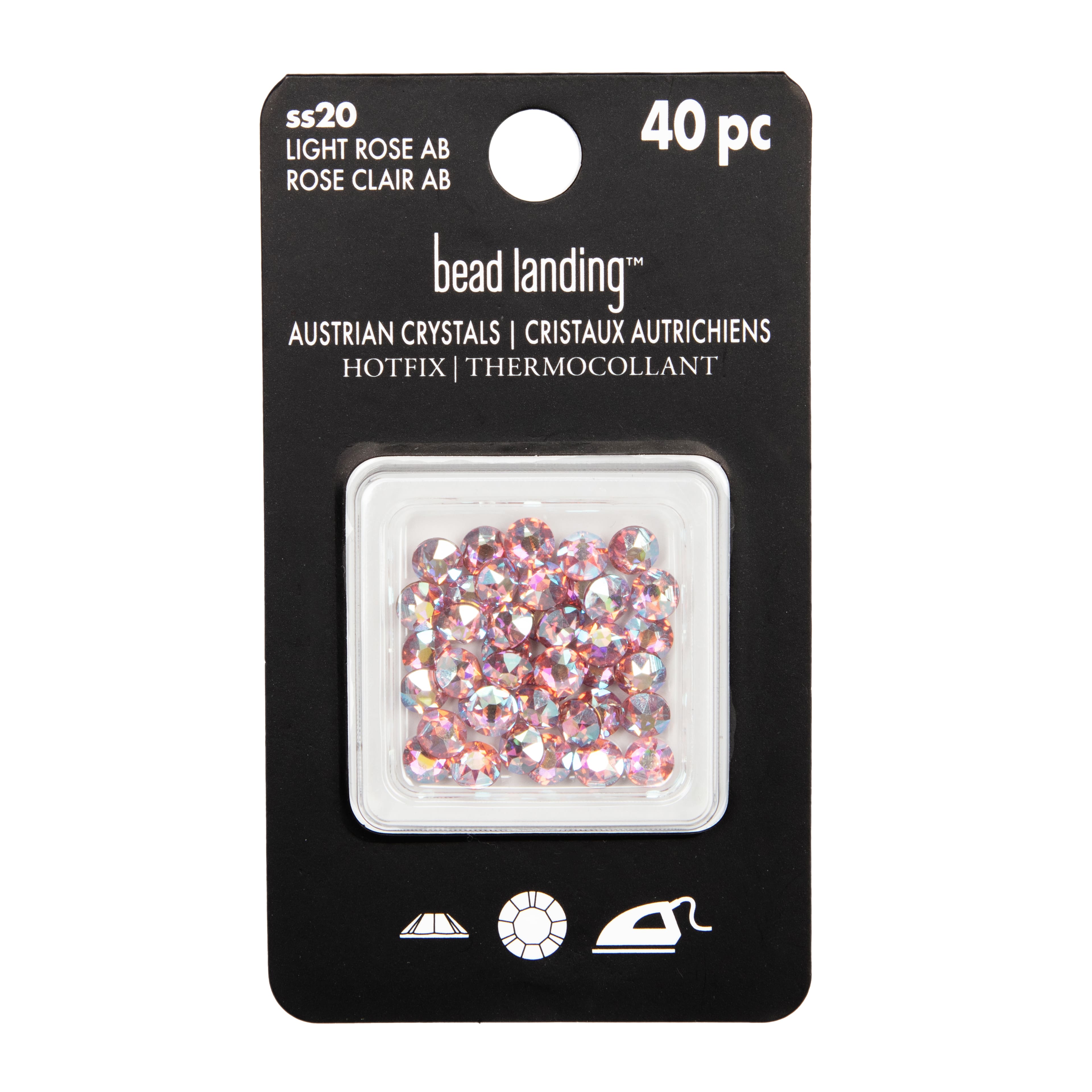 SS20 Round Hotfix Austrian Crystals by Bead Landing&#x2122;, 40ct.