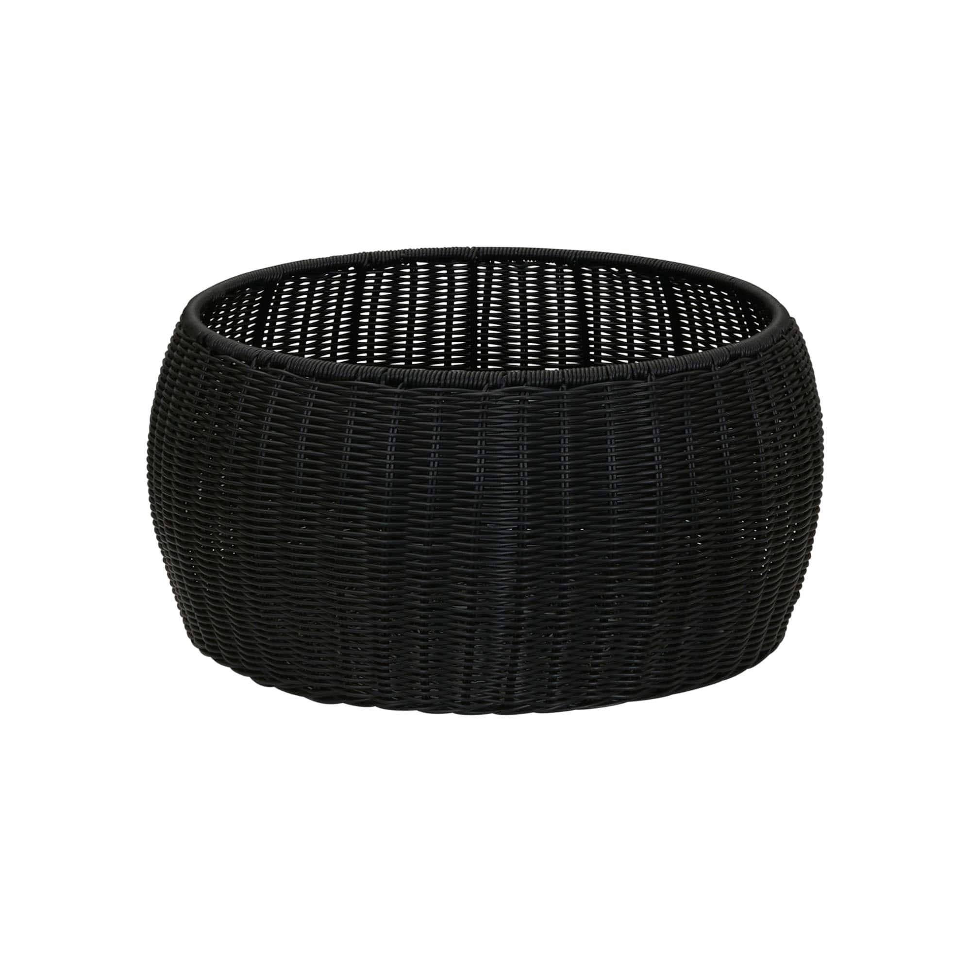 Household Essentials 9" Woven Storage Ottoman