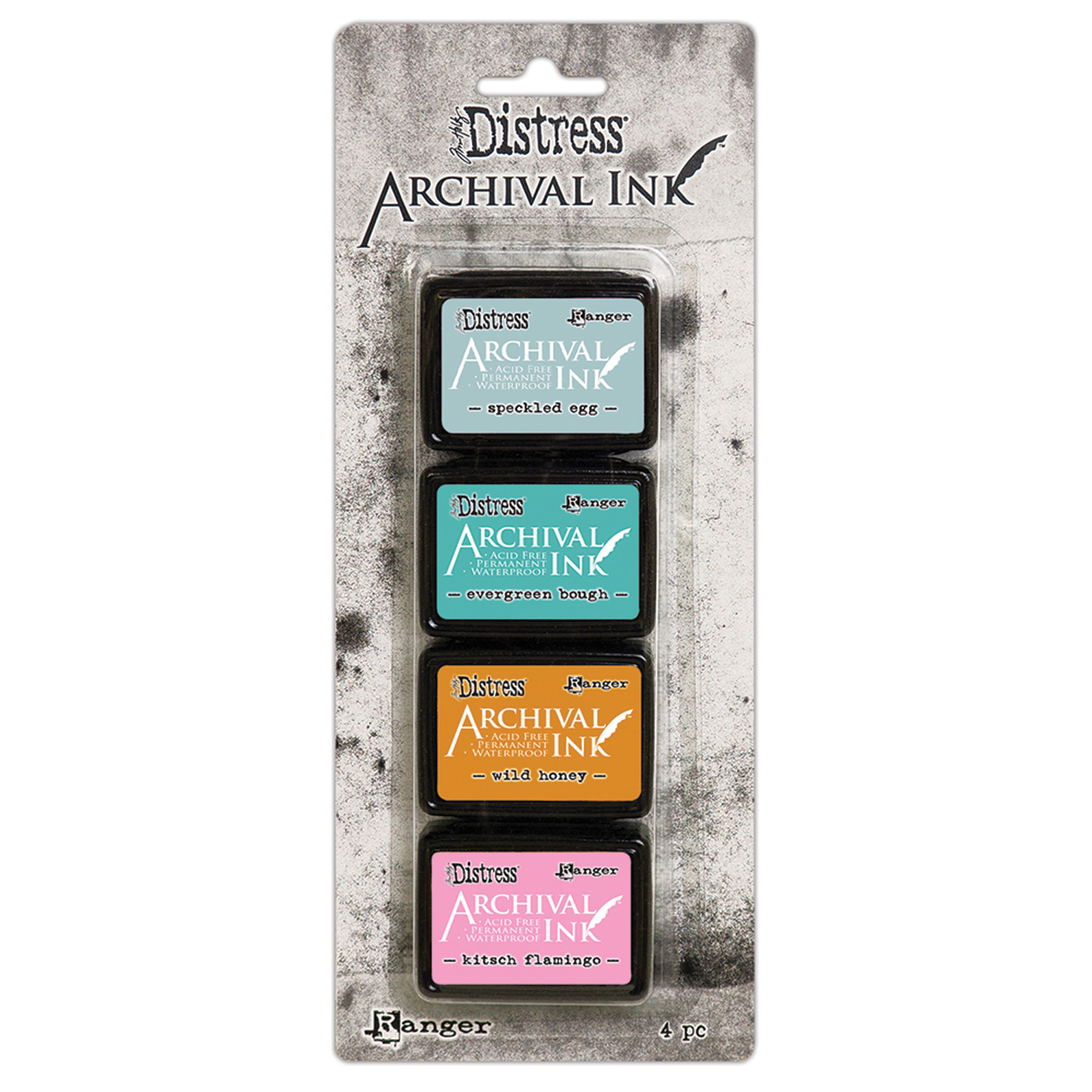 Tim Holtz® Distress® No.4 Mini Archival Ink™ Kit