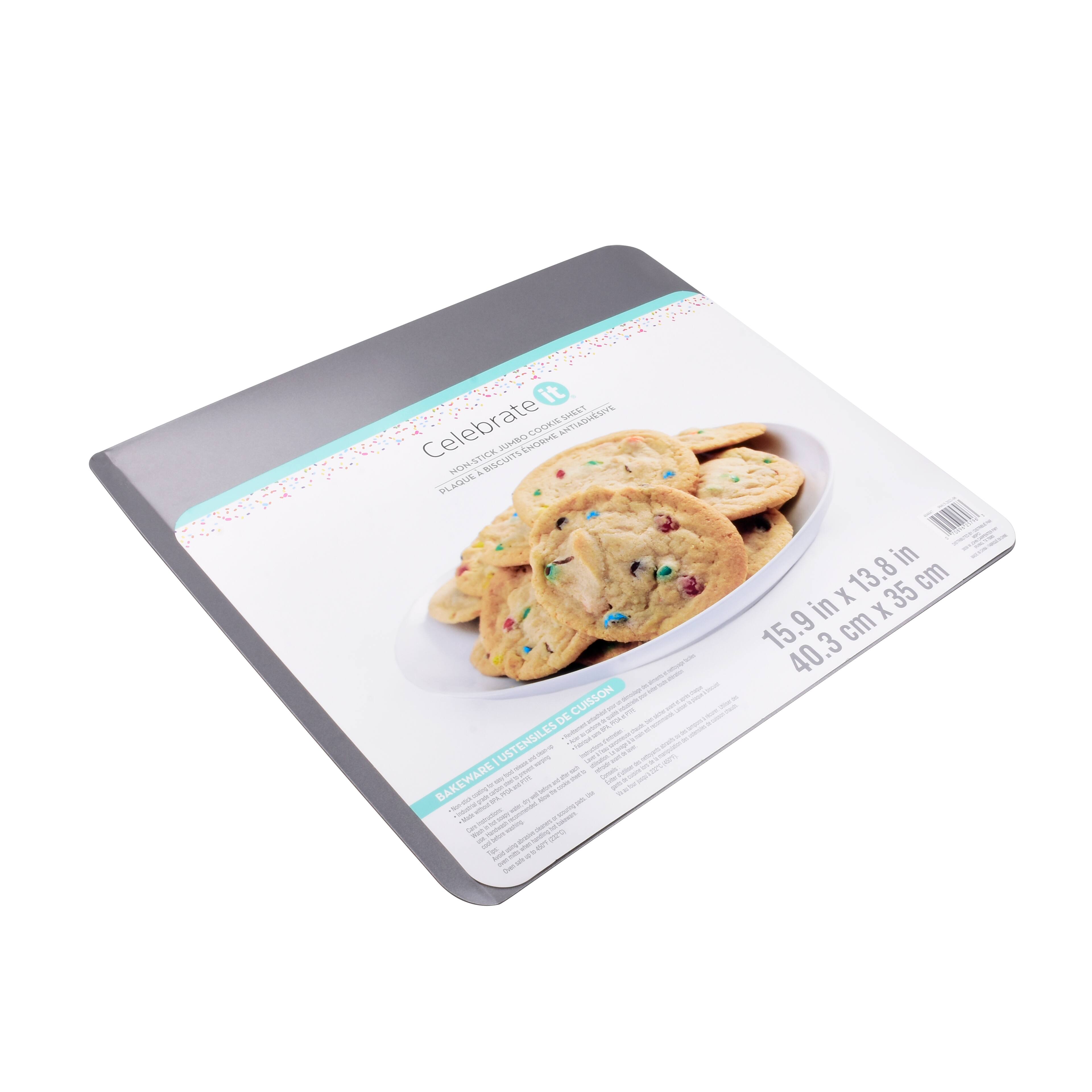 6 Pack: Non-Stick Jumbo Cookie Sheet by Celebrate It®