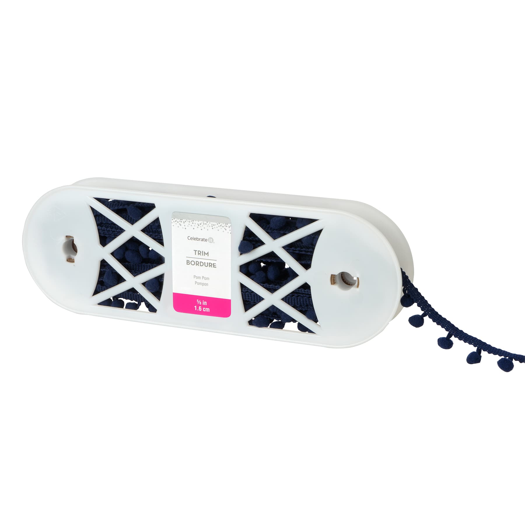 5/8&#x22; Pom Pom Trim Ribbon by Celebrate It&#xAE;