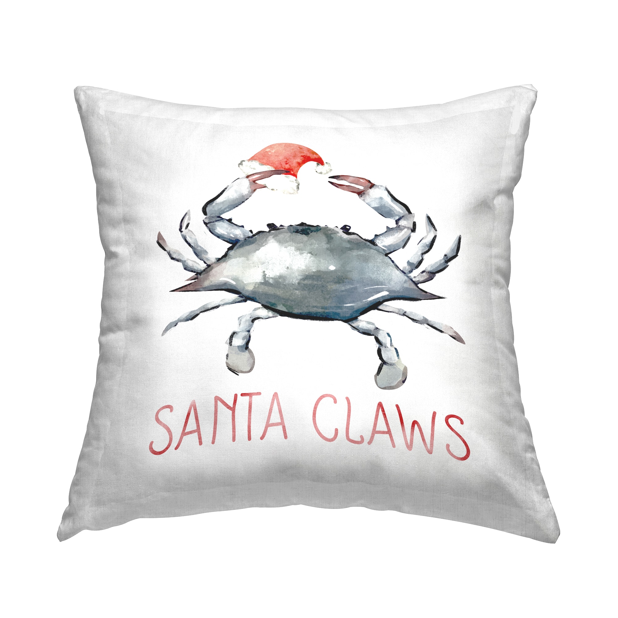 Stupell Industries Santa Claws Christmas Throw Pillow